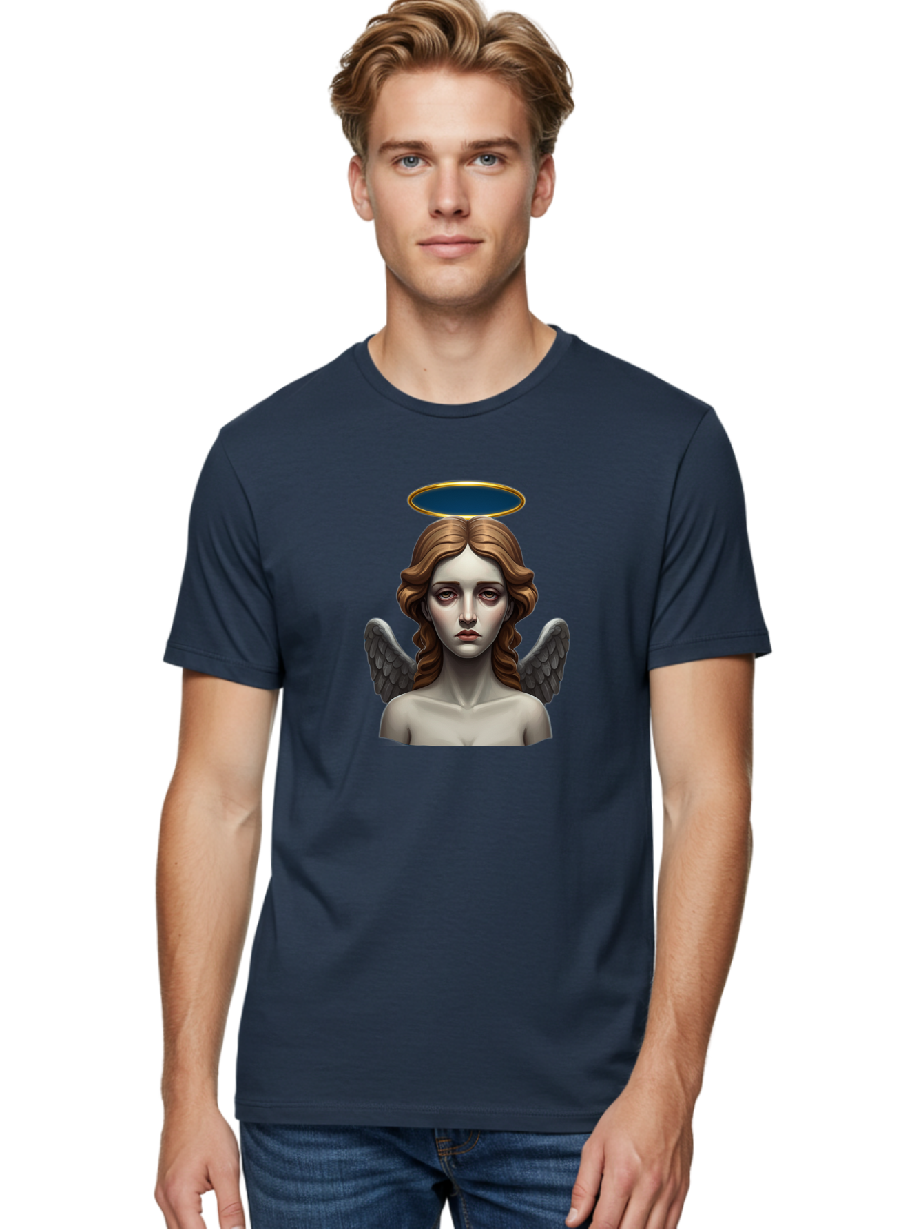 Angel-Statue Men'S Graphic Tee, 100% Cotton, Comfortable Casual Summer Wear, Machine Washable, Vintage Camera, Old Camera, Antique Camera, Black Camera, Classic Photography, Photography Equipment, Nostalgic Device, Film Camera, Camera Art Baj944 4