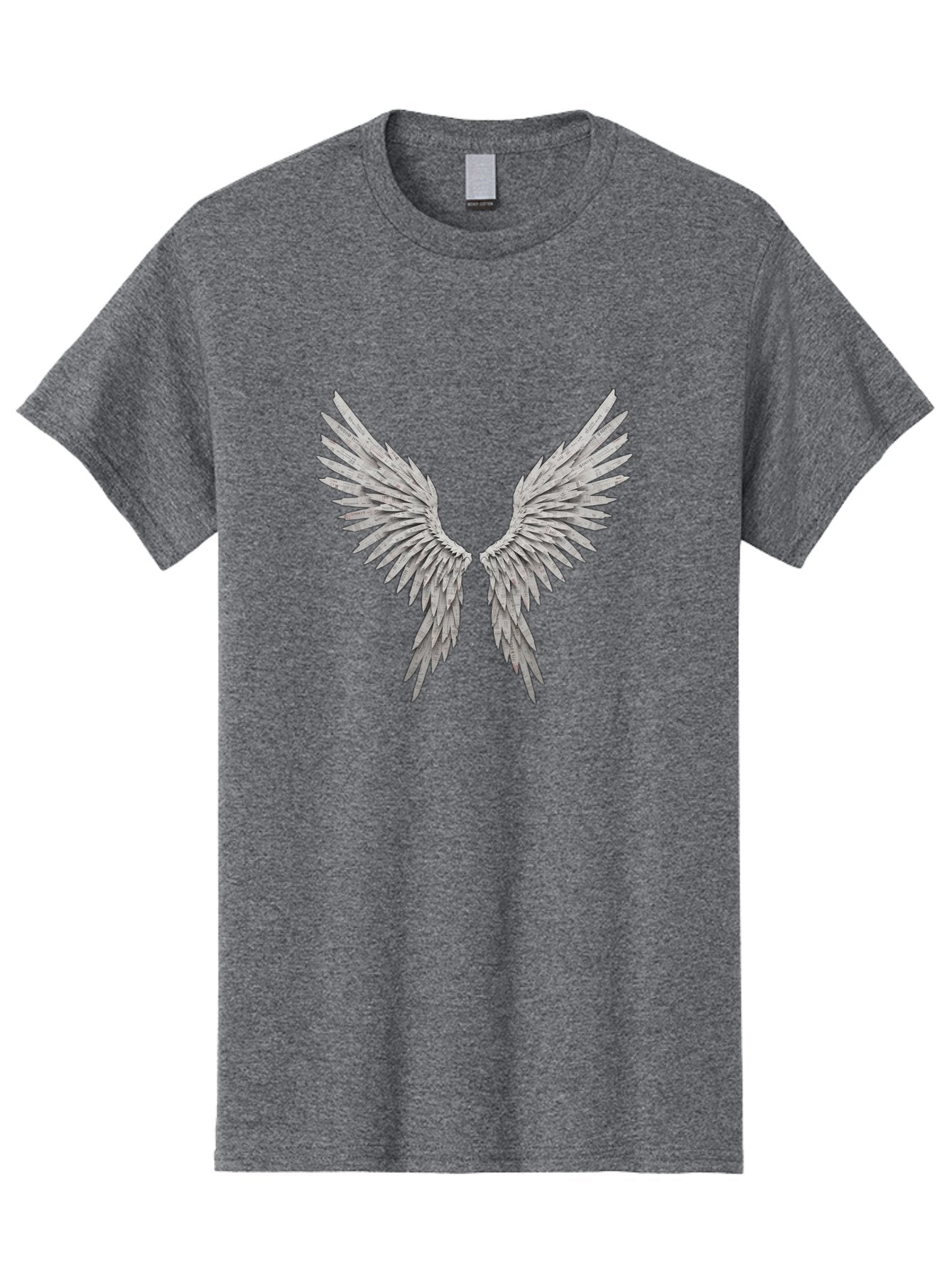 Angel-Wings-1 Men'S Graphic Tee, 100% Cotton, Comfortable Casual Summer Wear, Machine Washable, Vintage Camera, Old Camera, Antique Camera, Black Camera, Classic Photography, Photography Equipment, Nostalgic Device, Film Camera, Camera Art Baj945