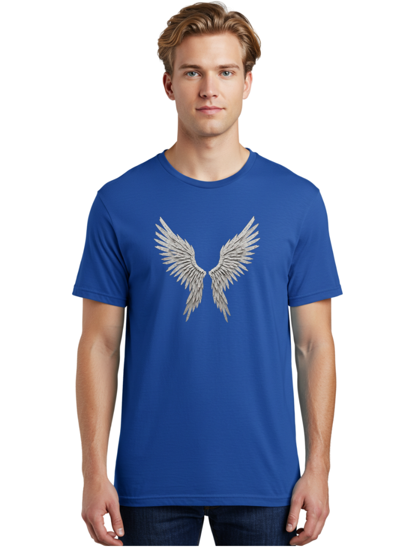 Angel-Wings-1 Men'S Graphic Tee, 100% Cotton, Comfortable Casual Summer Wear, Machine Washable, Vintage Camera, Old Camera, Antique Camera, Black Camera, Classic Photography, Photography Equipment, Nostalgic Device, Film Camera, Camera Art Baj945 12