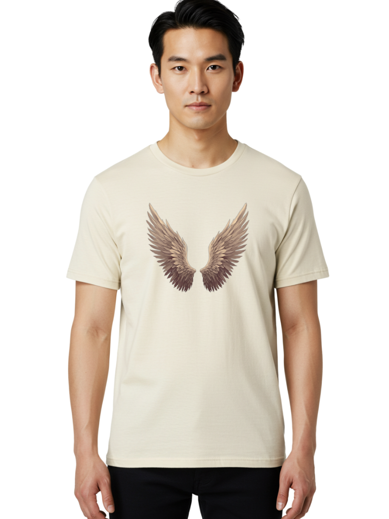 Angel-Wings-2 Men'S Graphic Tee, 100% Cotton, Comfortable Casual Summer Wear, Machine Washable, Vintage Camera, Old Camera, Antique Camera, Black Camera, Classic Photography, Photography Equipment, Nostalgic Device, Film Camera, Camera Art Baj946 20