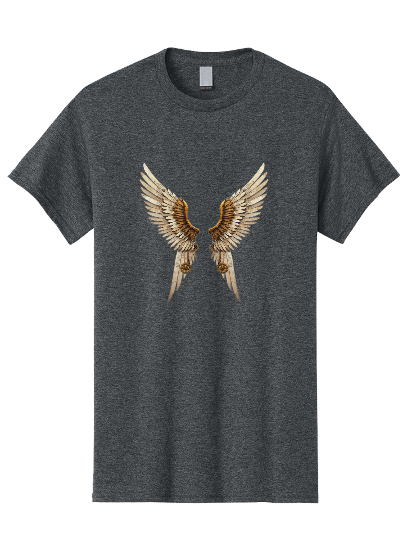 Angel-Wings-3 Men'S Graphic Tee, 100% Cotton, Comfortable Casual Summer Wear, Machine Washable, Vintage Camera, Old Camera, Antique Camera, Black Camera, Classic Photography, Photography Equipment, Nostalgic Device, Film Camera, Camera Art Baj947 29