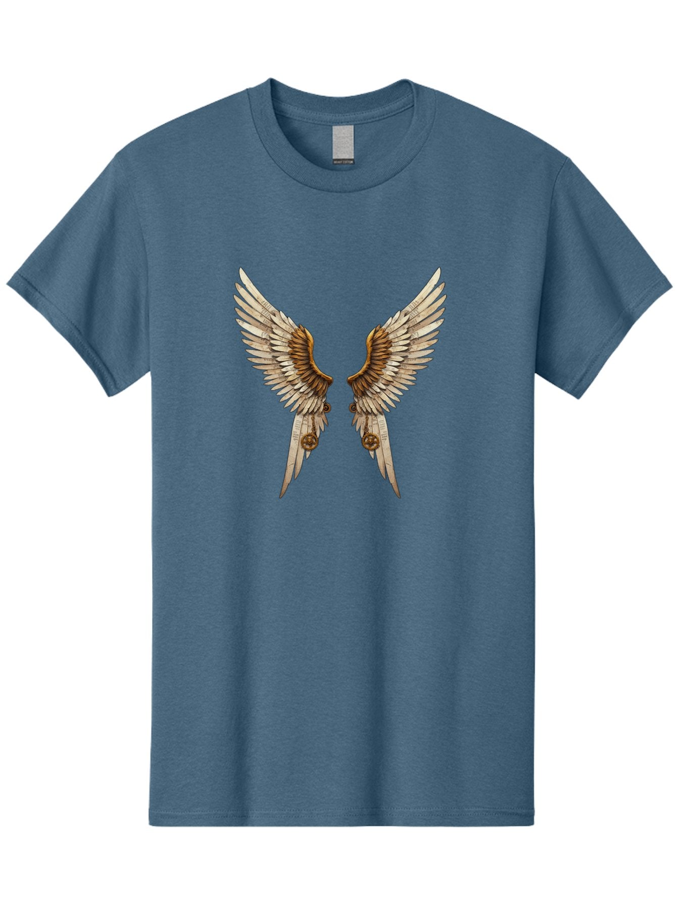 Angel-Wings-3 Men'S Graphic Tee, 100% Cotton, Comfortable Casual Summer Wear, Machine Washable, Vintage Camera, Old Camera, Antique Camera, Black Camera, Classic Photography, Photography Equipment, Nostalgic Device, Film Camera, Camera Art Baj947 11