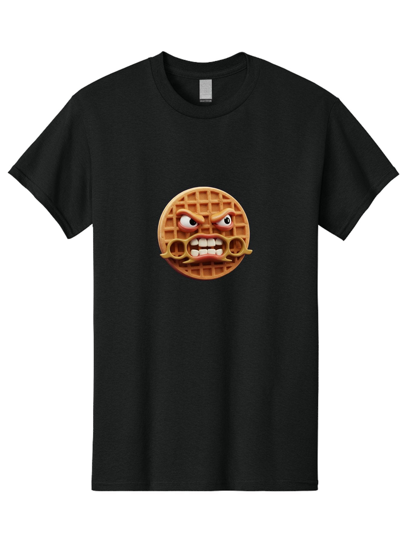 Angry-Face-Waffle Men'S Graphic Tee, 100% Cotton, Comfortable Casual Summer Wear, Machine Washable, Vintage Camera, Old Camera, Antique Camera, Black Camera, Classic Photography, Photography Equipment, Nostalgic Device, Film Camera, Camera Art Baj953 14