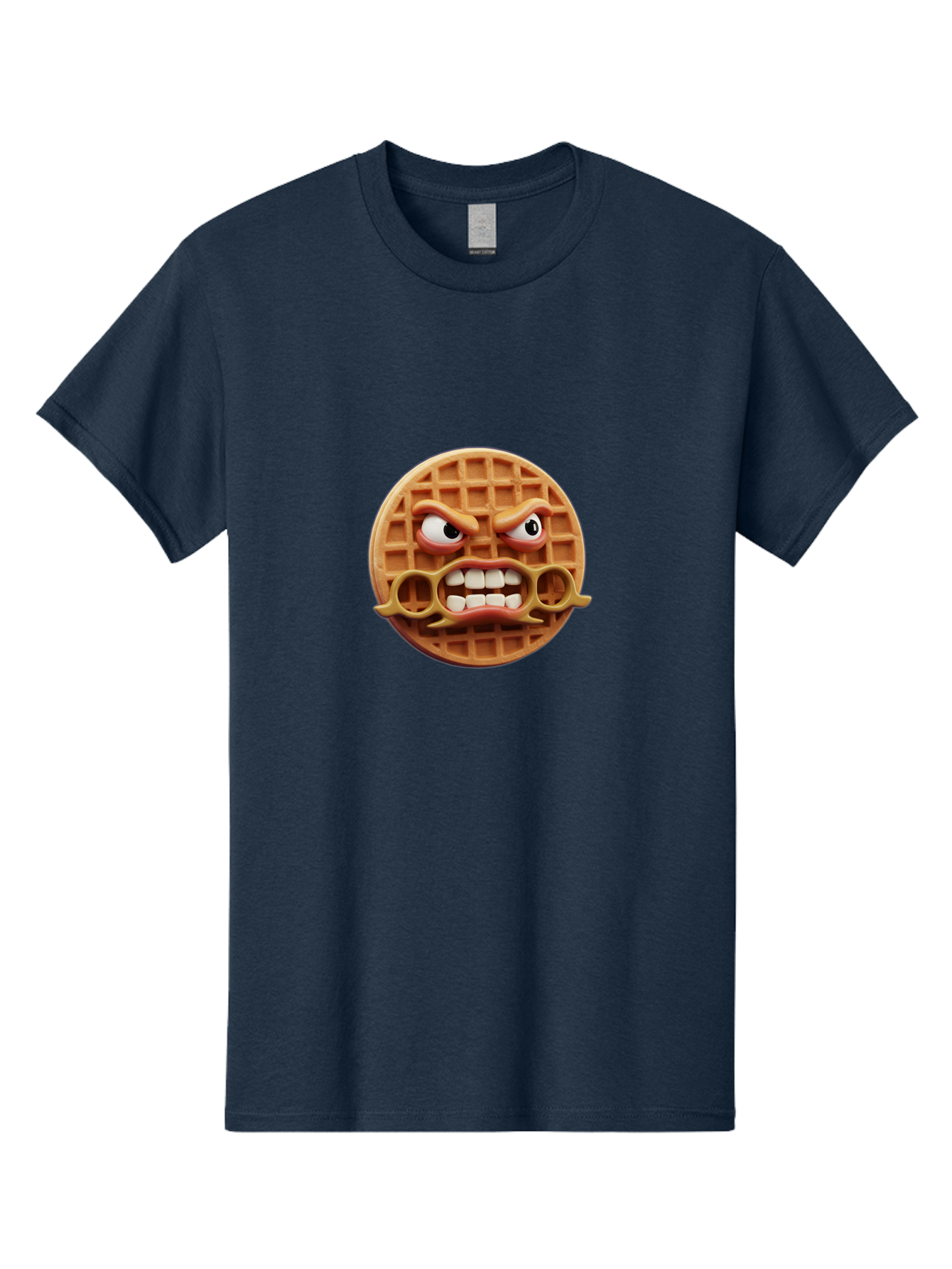 Angry-Face-Waffle Men'S Graphic Tee, 100% Cotton, Comfortable Casual Summer Wear, Machine Washable, Vintage Camera, Old Camera, Antique Camera, Black Camera, Classic Photography, Photography Equipment, Nostalgic Device, Film Camera, Camera Art Baj953 23