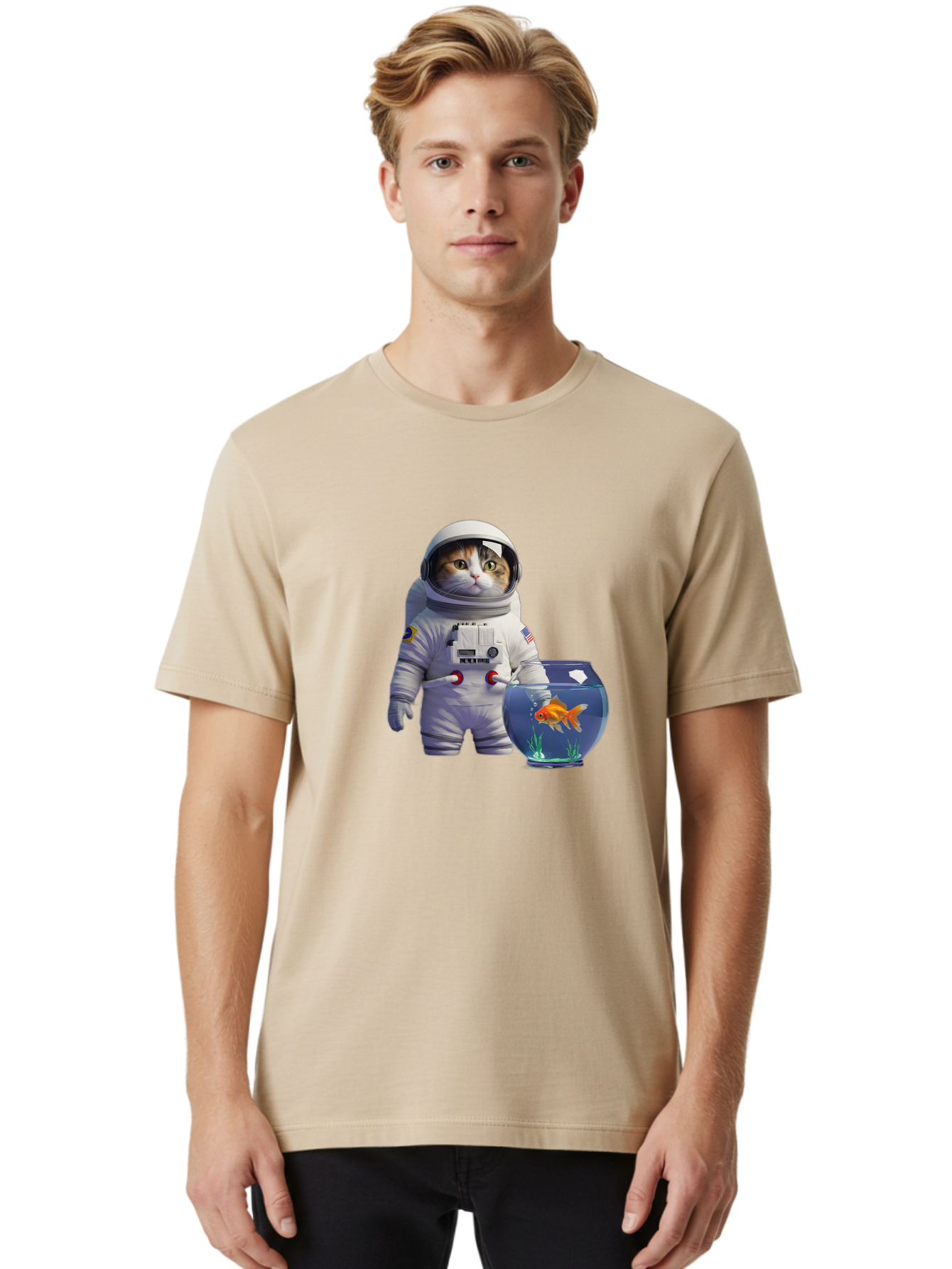 Astronaut-Cat-1 Men'S Graphic Tee, 100% Cotton, Comfortable Casual Summer Wear, Machine Washable, Vintage Camera, Old Camera, Antique Camera, Black Camera, Classic Photography, Photography Equipment, Nostalgic Device, Film Camera, Camera Art Baj962 16