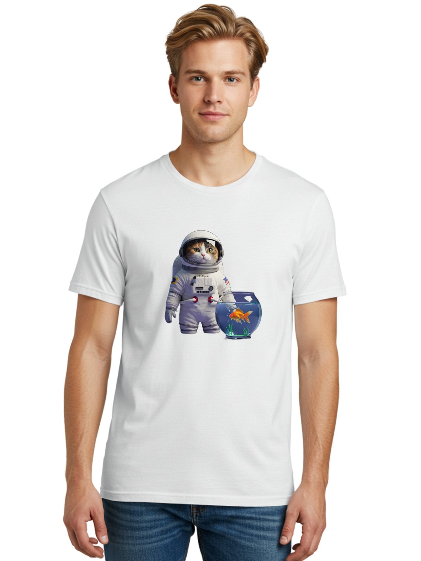 Astronaut-Cat-1 Men'S Graphic Tee, 100% Cotton, Comfortable Casual Summer Wear, Machine Washable, Vintage Camera, Old Camera, Antique Camera, Black Camera, Classic Photography, Photography Equipment, Nostalgic Device, Film Camera, Camera Art Baj962 16