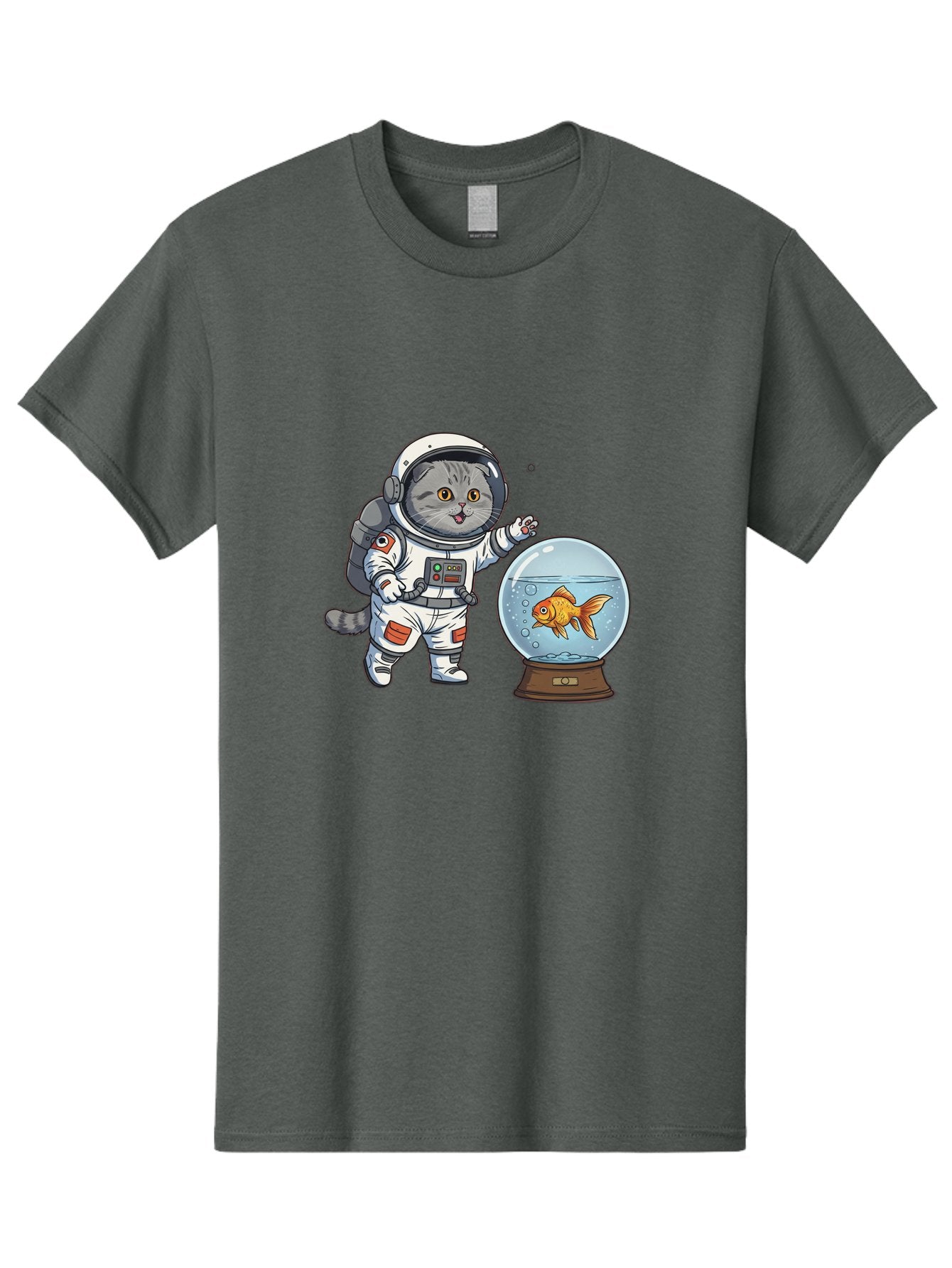 Astronaut-Cat-2 Men'S Graphic Tee, 100% Cotton, Comfortable Casual Summer Wear, Machine Washable, Vintage Camera, Old Camera, Antique Camera, Black Camera, Classic Photography, Photography Equipment, Nostalgic Device, Film Camera, Camera Art Baj963 3
