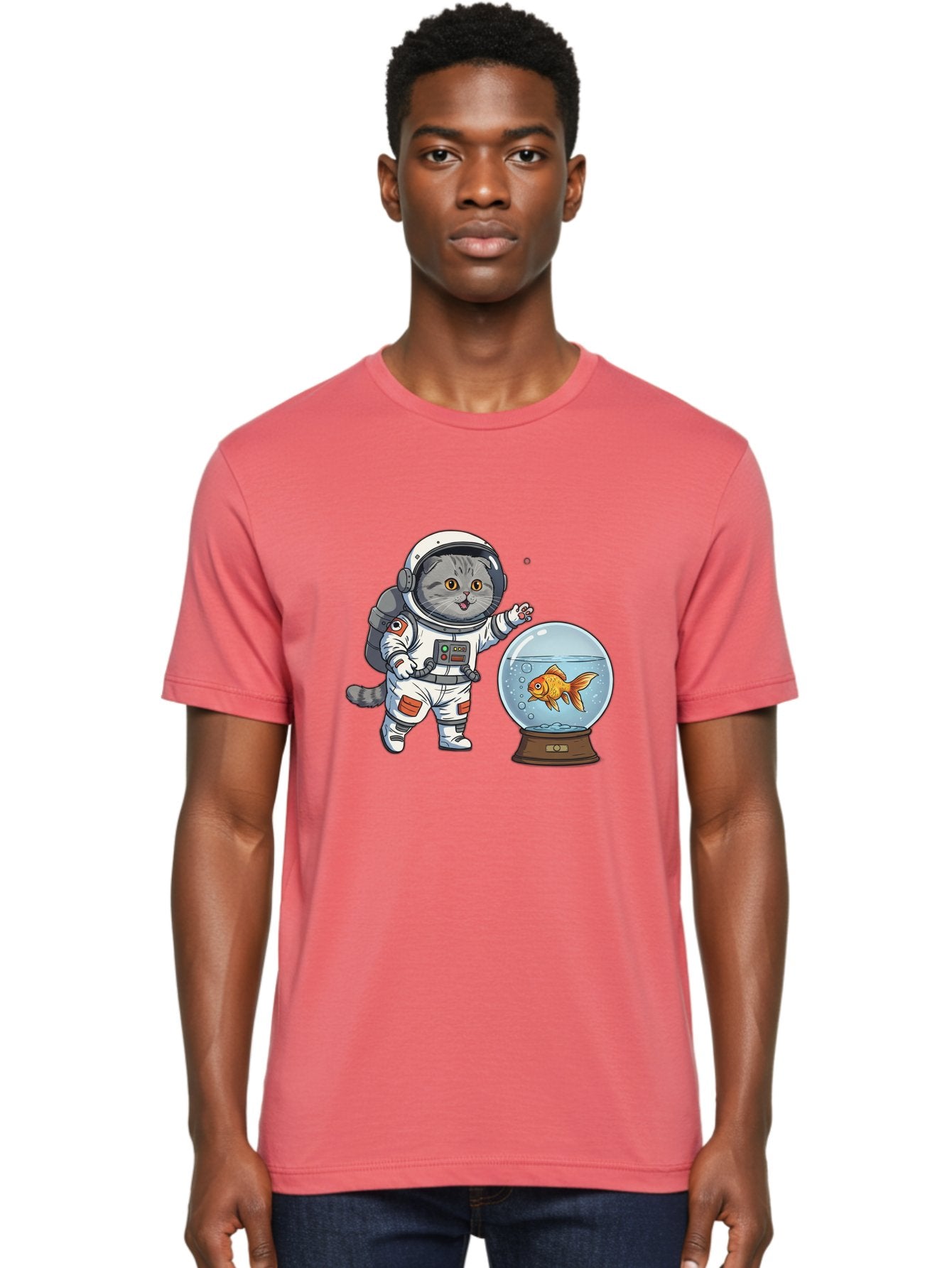 Astronaut-Cat-2 Men'S Graphic Tee, 100% Cotton, Comfortable Casual Summer Wear, Machine Washable, Vintage Camera, Old Camera, Antique Camera, Black Camera, Classic Photography, Photography Equipment, Nostalgic Device, Film Camera, Camera Art Baj963 21
