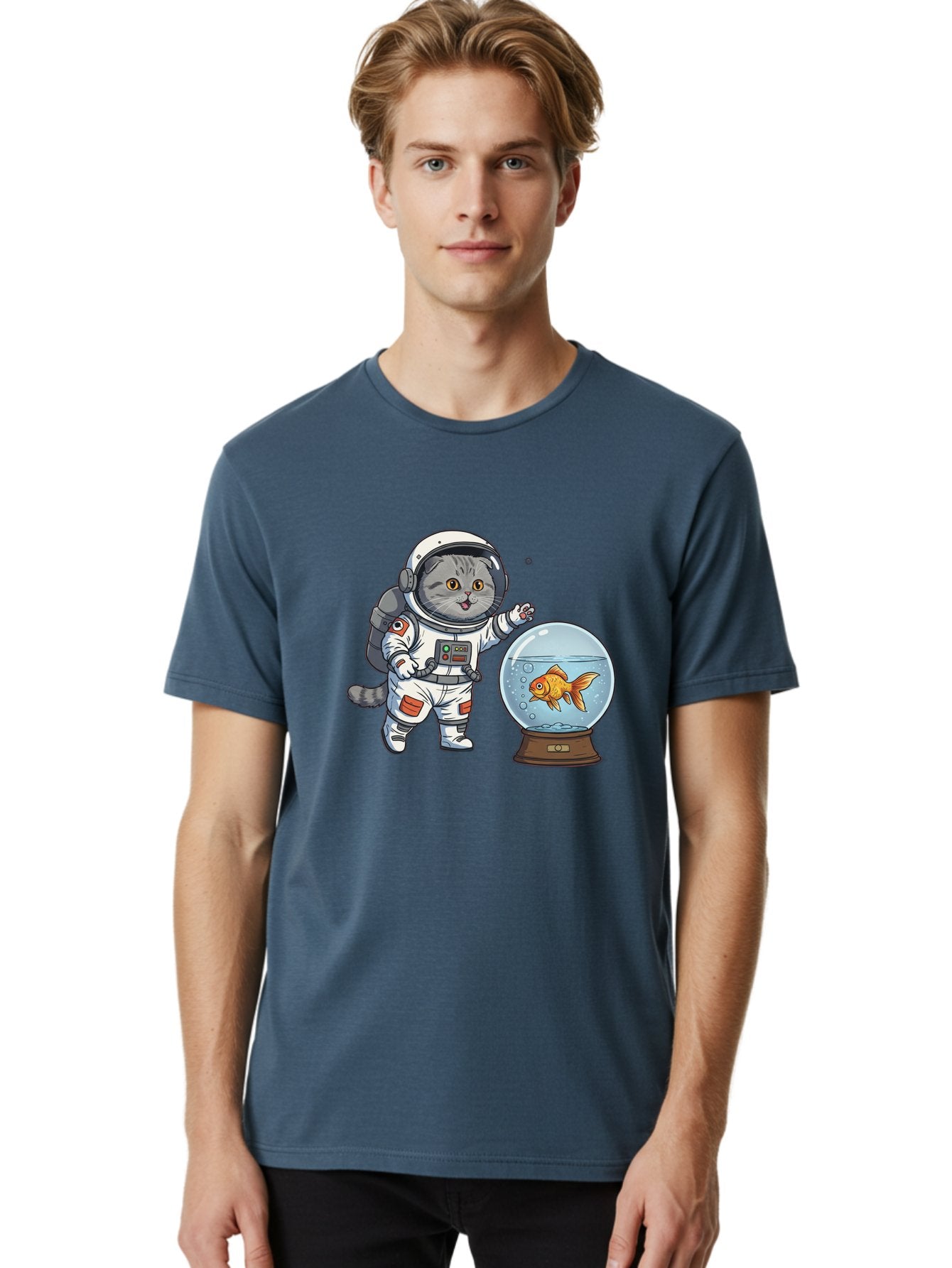 Astronaut-Cat-2 Men'S Graphic Tee, 100% Cotton, Comfortable Casual Summer Wear, Machine Washable, Vintage Camera, Old Camera, Antique Camera, Black Camera, Classic Photography, Photography Equipment, Nostalgic Device, Film Camera, Camera Art Baj963 27