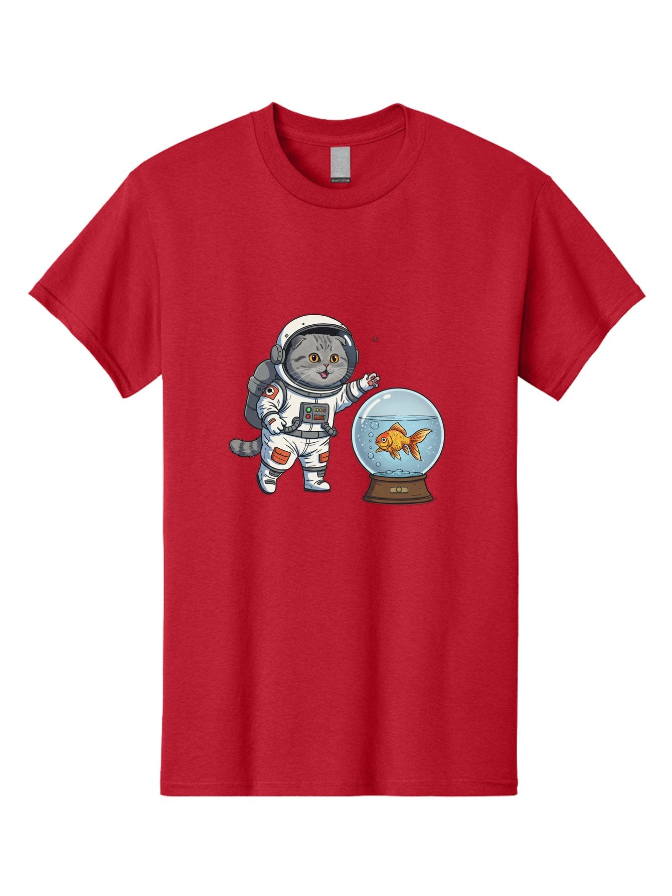 Astronaut-Cat-2 Men'S Graphic Tee, 100% Cotton, Comfortable Casual Summer Wear, Machine Washable, Vintage Camera, Old Camera, Antique Camera, Black Camera, Classic Photography, Photography Equipment, Nostalgic Device, Film Camera, Camera Art Baj963