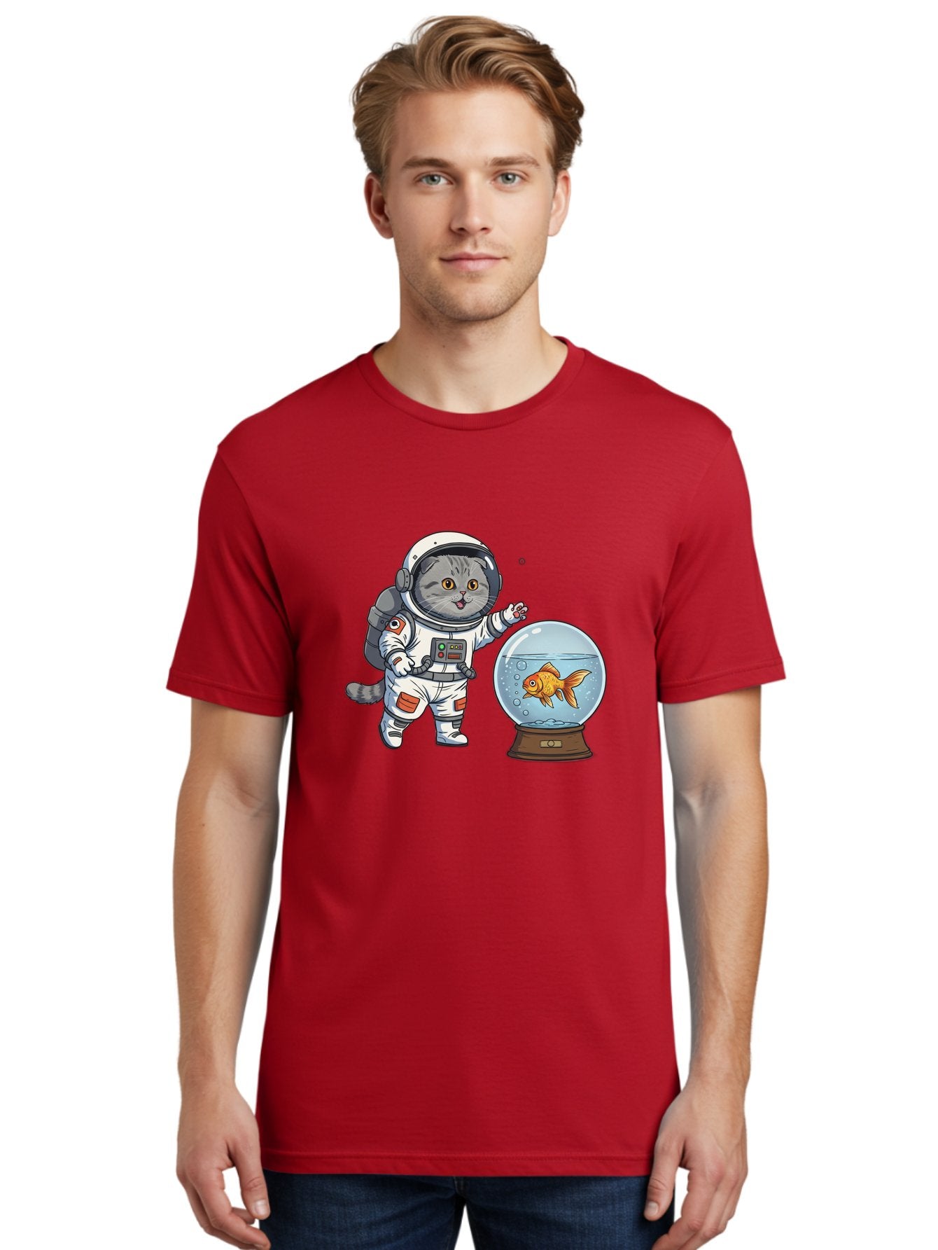 Astronaut-Cat-2 Men'S Graphic Tee, 100% Cotton, Comfortable Casual Summer Wear, Machine Washable, Vintage Camera, Old Camera, Antique Camera, Black Camera, Classic Photography, Photography Equipment, Nostalgic Device, Film Camera, Camera Art Baj963 19