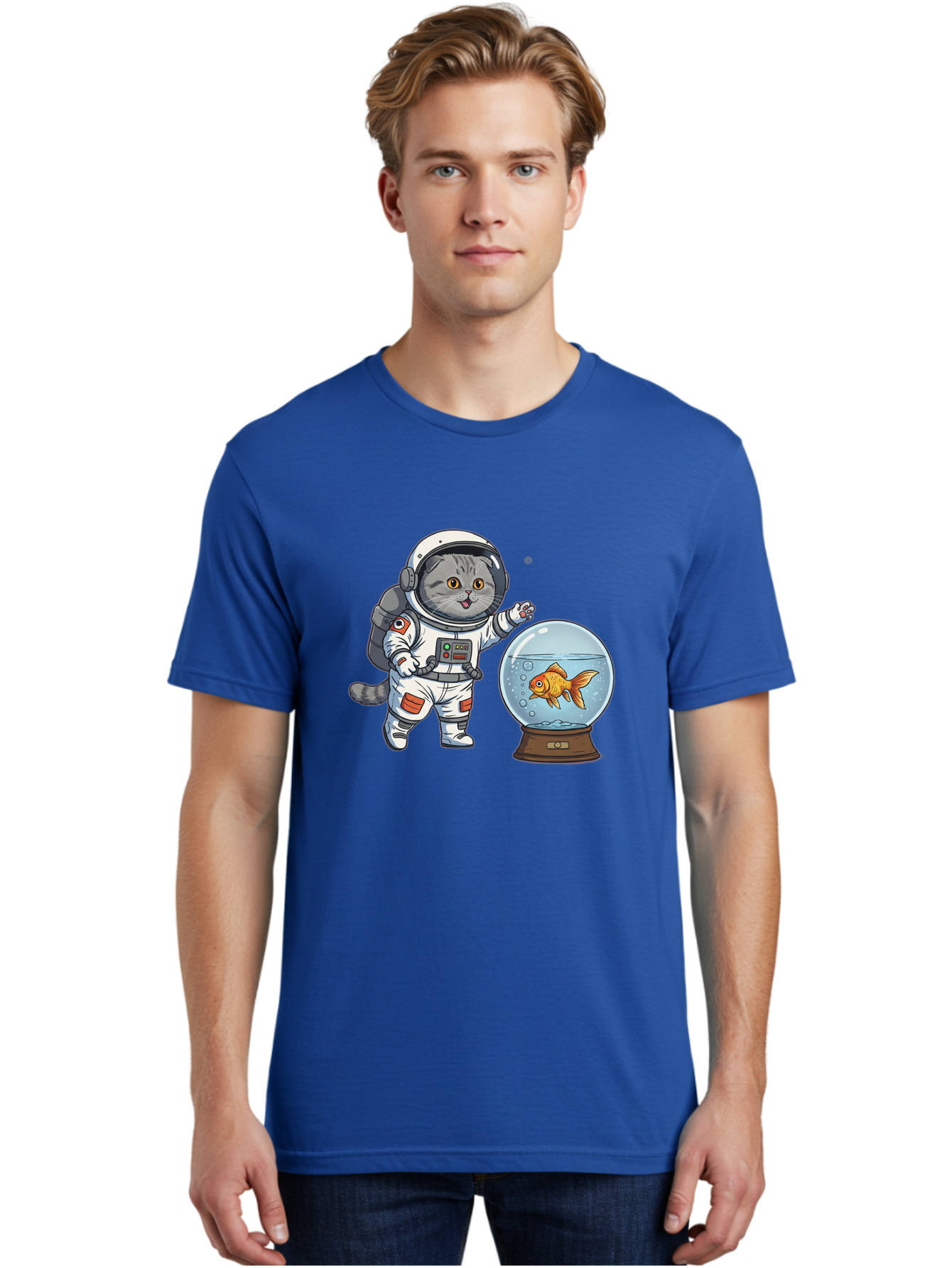 Astronaut-Cat-2 Men'S Graphic Tee, 100% Cotton, Comfortable Casual Summer Wear, Machine Washable, Vintage Camera, Old Camera, Antique Camera, Black Camera, Classic Photography, Photography Equipment, Nostalgic Device, Film Camera, Camera Art Baj963