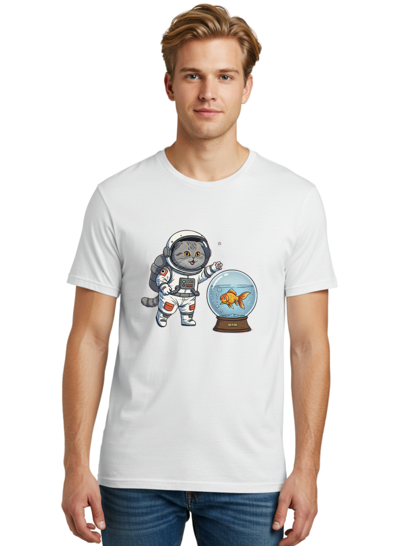 Astronaut-Cat-2 Men'S Graphic Tee, 100% Cotton, Comfortable Casual Summer Wear, Machine Washable, Vintage Camera, Old Camera, Antique Camera, Black Camera, Classic Photography, Photography Equipment, Nostalgic Device, Film Camera, Camera Art Baj963 26