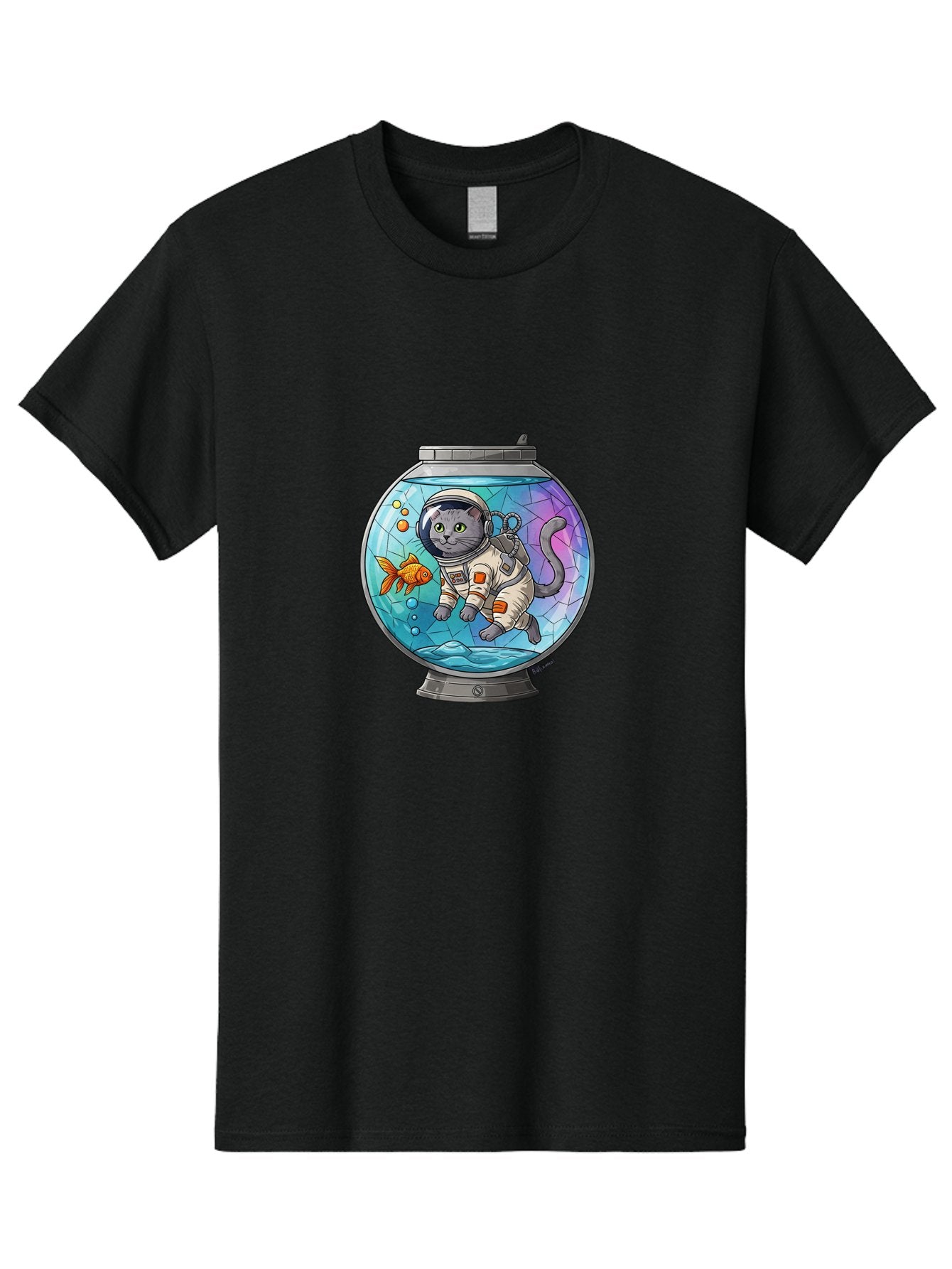 Astronaut-Cat-In-Fishbowl Men'S Graphic Tee, 100% Cotton, Comfortable Casual Summer Wear, Machine Washable, Vintage Camera, Old Camera, Antique Camera, Black Camera, Classic Photography, Photography Equipment, Nostalgic Device, Film Camera, Baj964