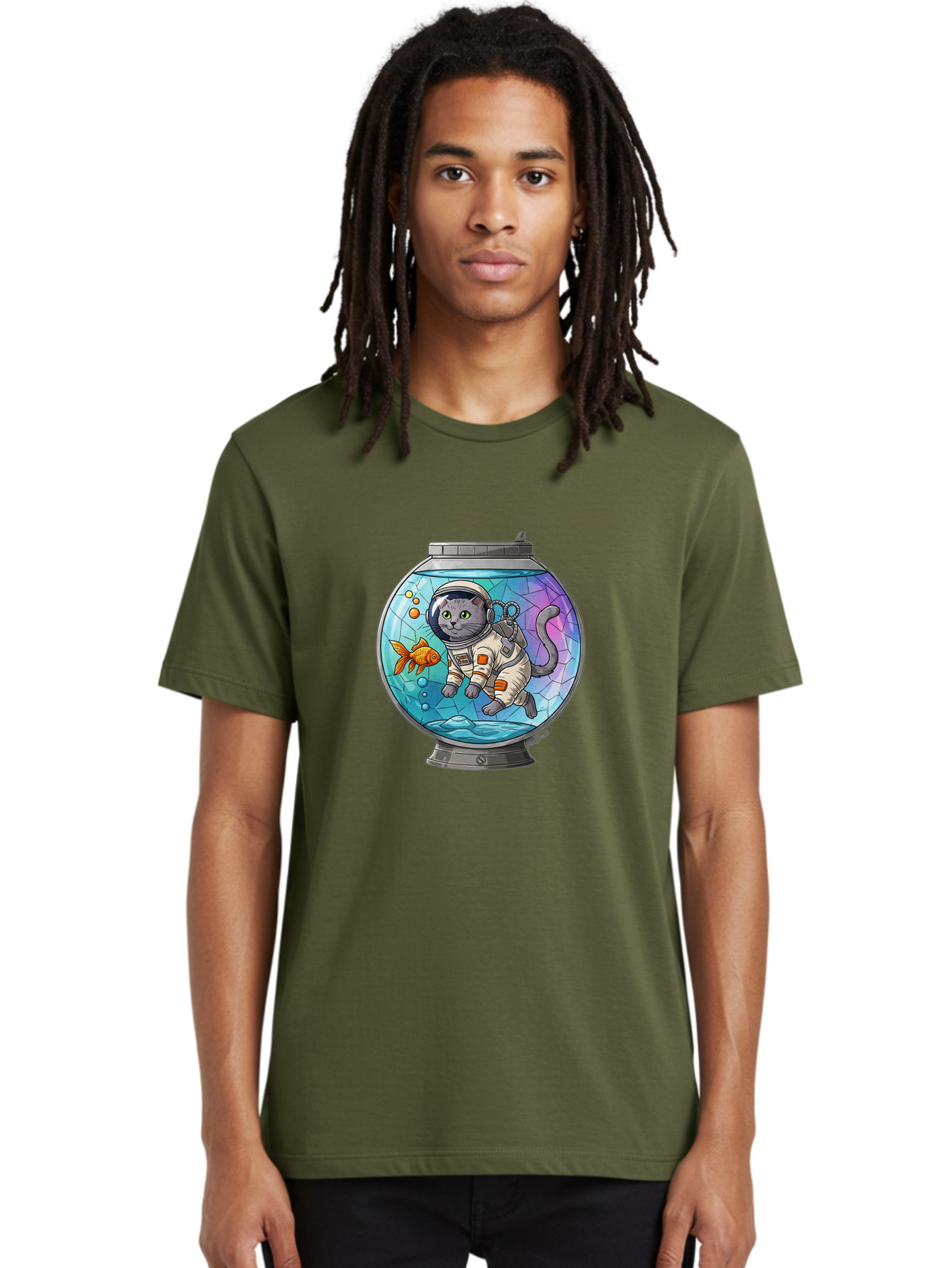 Astronaut-Cat-In-Fishbowl Men'S Graphic Tee, 100% Cotton, Comfortable Casual Summer Wear, Machine Washable, Vintage Camera, Old Camera, Antique Camera, Black Camera, Classic Photography, Photography Equipment, Nostalgic Device, Film Camera, Baj964 30
