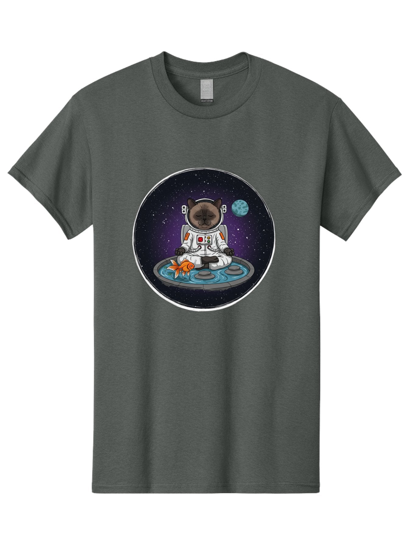 Astronaut-Cat-Meditating Men'S Graphic Tee, 100% Cotton, Comfortable Casual Summer Wear, Machine Washable, Vintage Camera, Old Camera, Antique Camera, Black Camera, Classic Photography, Photography Equipment, Nostalgic Device, Film Camera, Baj965 9