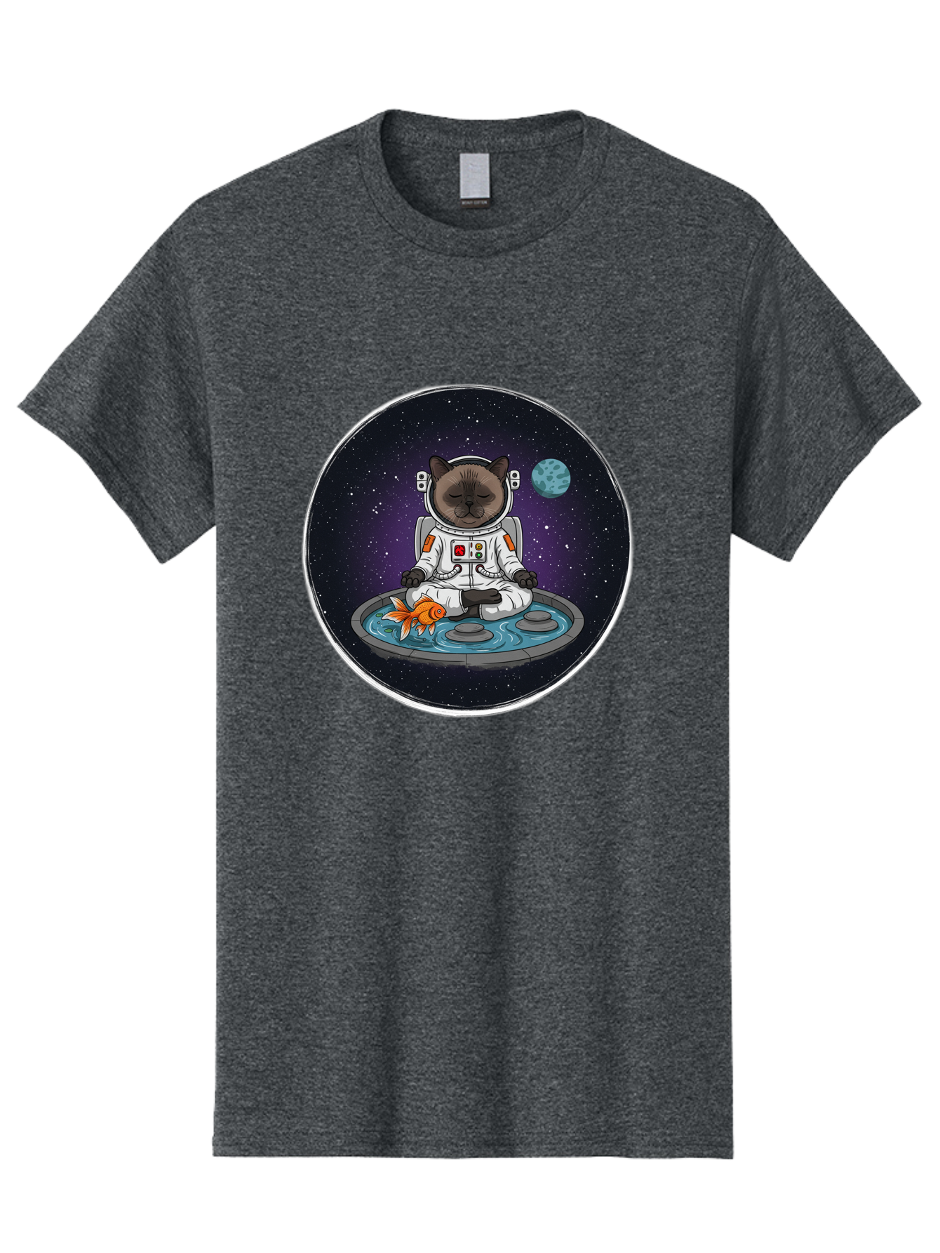 Astronaut-Cat-Meditating Men'S Graphic Tee, 100% Cotton, Comfortable Casual Summer Wear, Machine Washable, Vintage Camera, Old Camera, Antique Camera, Black Camera, Classic Photography, Photography Equipment, Nostalgic Device, Film Camera, Baj965 3