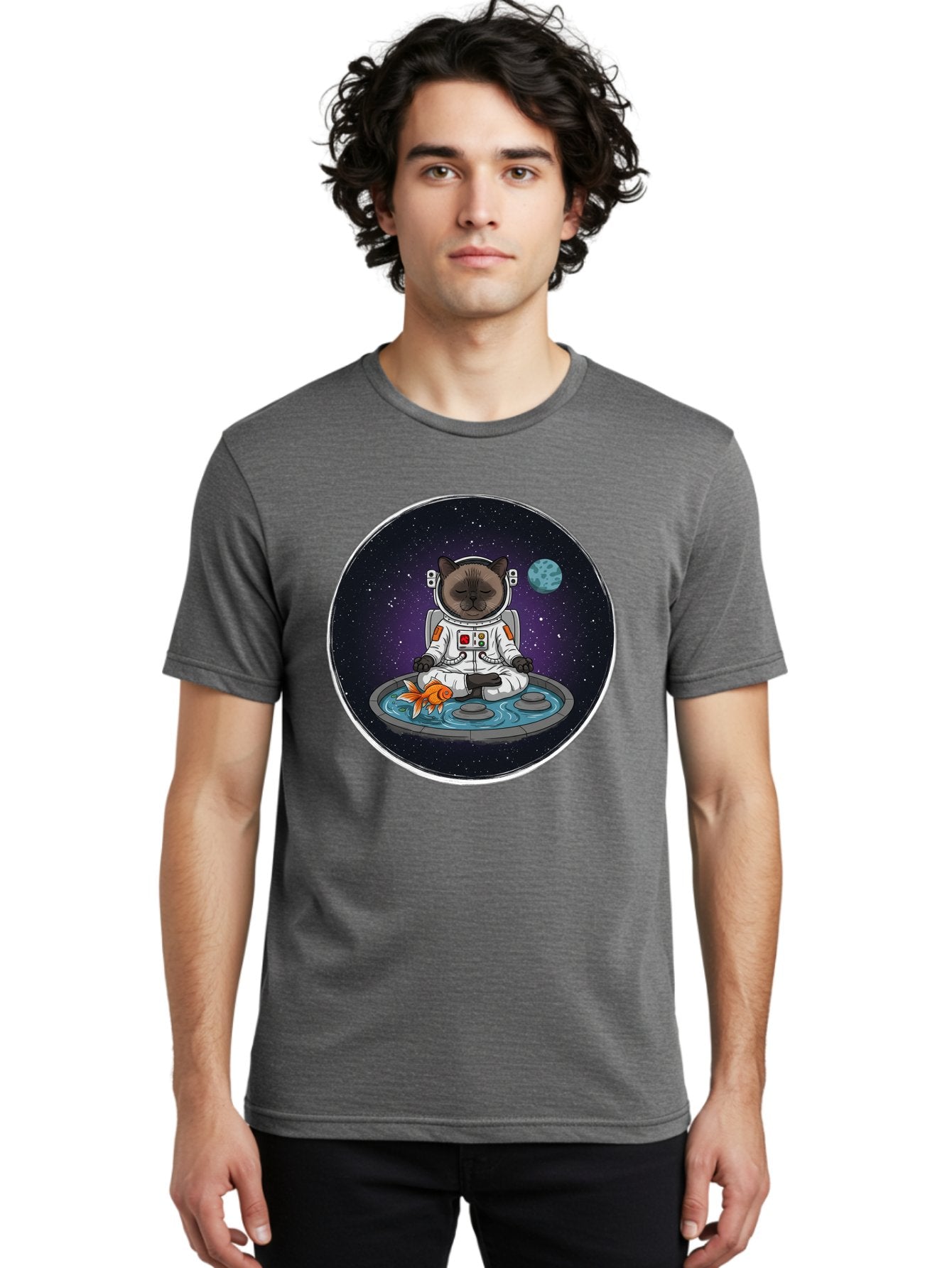 Astronaut-Cat-Meditating Men'S Graphic Tee, 100% Cotton, Comfortable Casual Summer Wear, Machine Washable, Vintage Camera, Old Camera, Antique Camera, Black Camera, Classic Photography, Photography Equipment, Nostalgic Device, Film Camera, Baj965 24