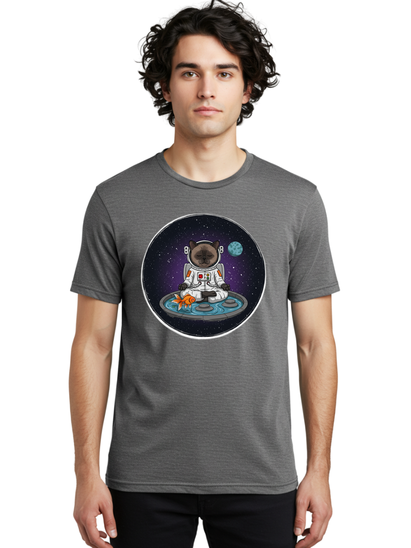 Astronaut-Cat-Meditating Men'S Graphic Tee, 100% Cotton, Comfortable Casual Summer Wear, Machine Washable, Vintage Camera, Old Camera, Antique Camera, Black Camera, Classic Photography, Photography Equipment, Nostalgic Device, Film Camera, Baj965 14