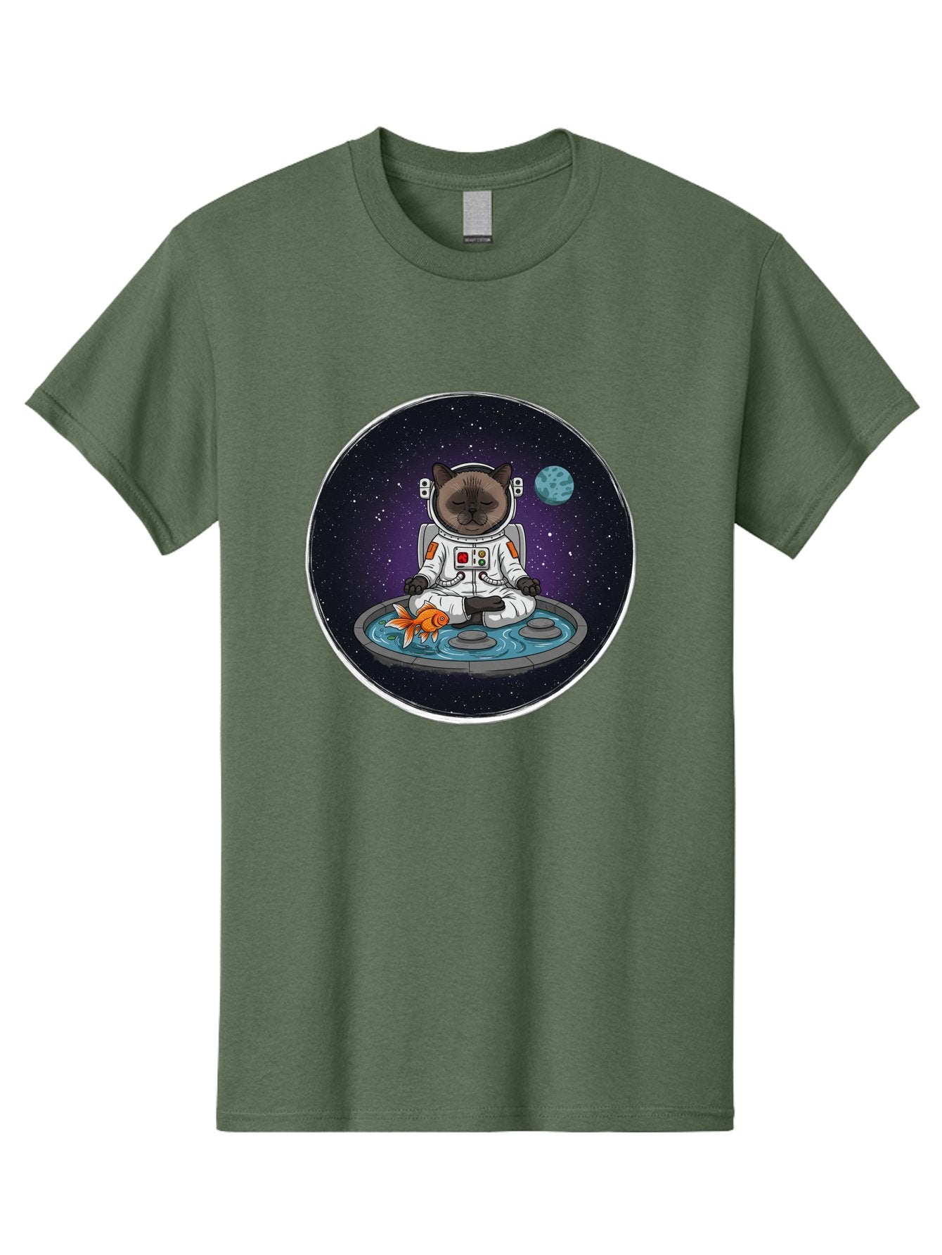 Astronaut-Cat-Meditating Men'S Graphic Tee, 100% Cotton, Comfortable Casual Summer Wear, Machine Washable, Vintage Camera, Old Camera, Antique Camera, Black Camera, Classic Photography, Photography Equipment, Nostalgic Device, Film Camera, Baj965 7