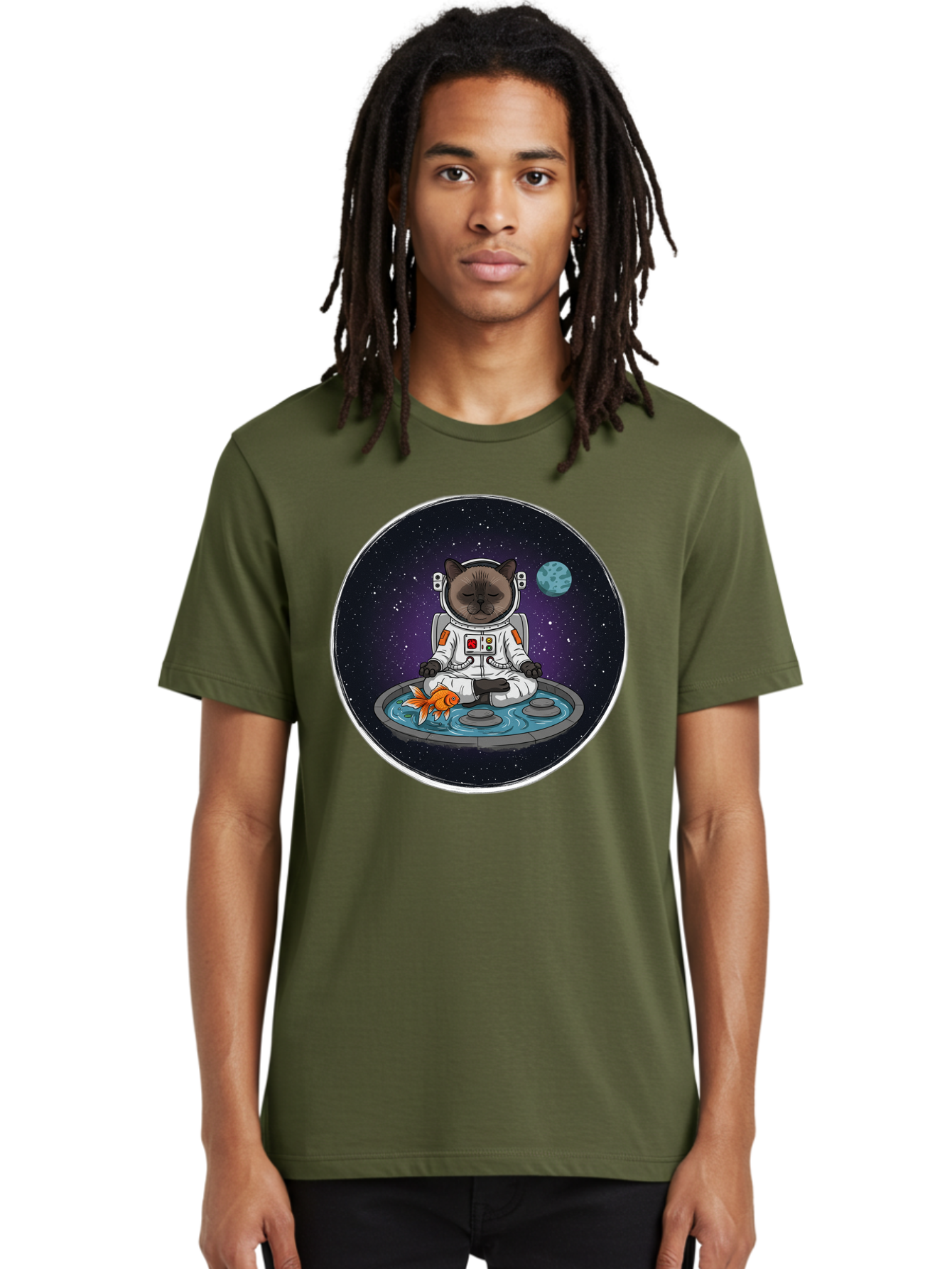 Astronaut-Cat-Meditating Men'S Graphic Tee, 100% Cotton, Comfortable Casual Summer Wear, Machine Washable, Vintage Camera, Old Camera, Antique Camera, Black Camera, Classic Photography, Photography Equipment, Nostalgic Device, Film Camera, Baj965 26