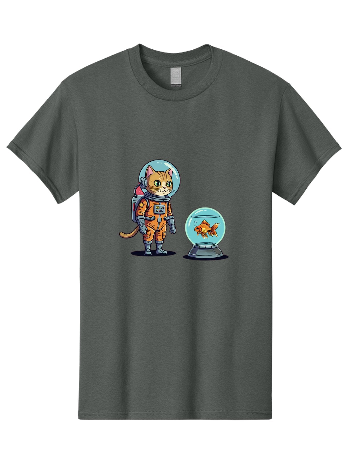 Astronaut-Cat-With-Goldfish Men'S Graphic Tee, 100% Cotton, Comfortable Casual Summer Wear, Machine Washable, Vintage Camera, Old Camera, Antique Camera, Black Camera, Classic Photography, Photography Equipment, Nostalgic Device, Film Camera, Baj966 4