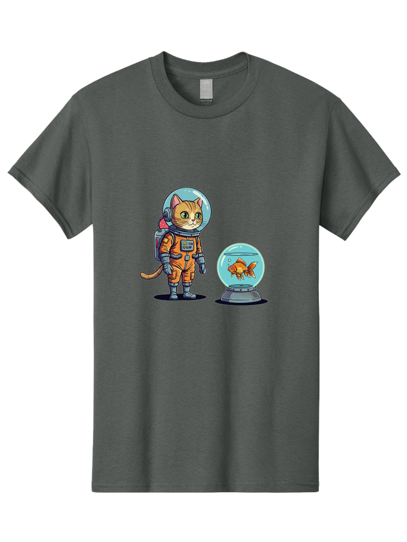 Astronaut-Cat-With-Goldfish Men'S Graphic Tee, 100% Cotton, Comfortable Casual Summer Wear, Machine Washable, Vintage Camera, Old Camera, Antique Camera, Black Camera, Classic Photography, Photography Equipment, Nostalgic Device, Film Camera, Baj966 23