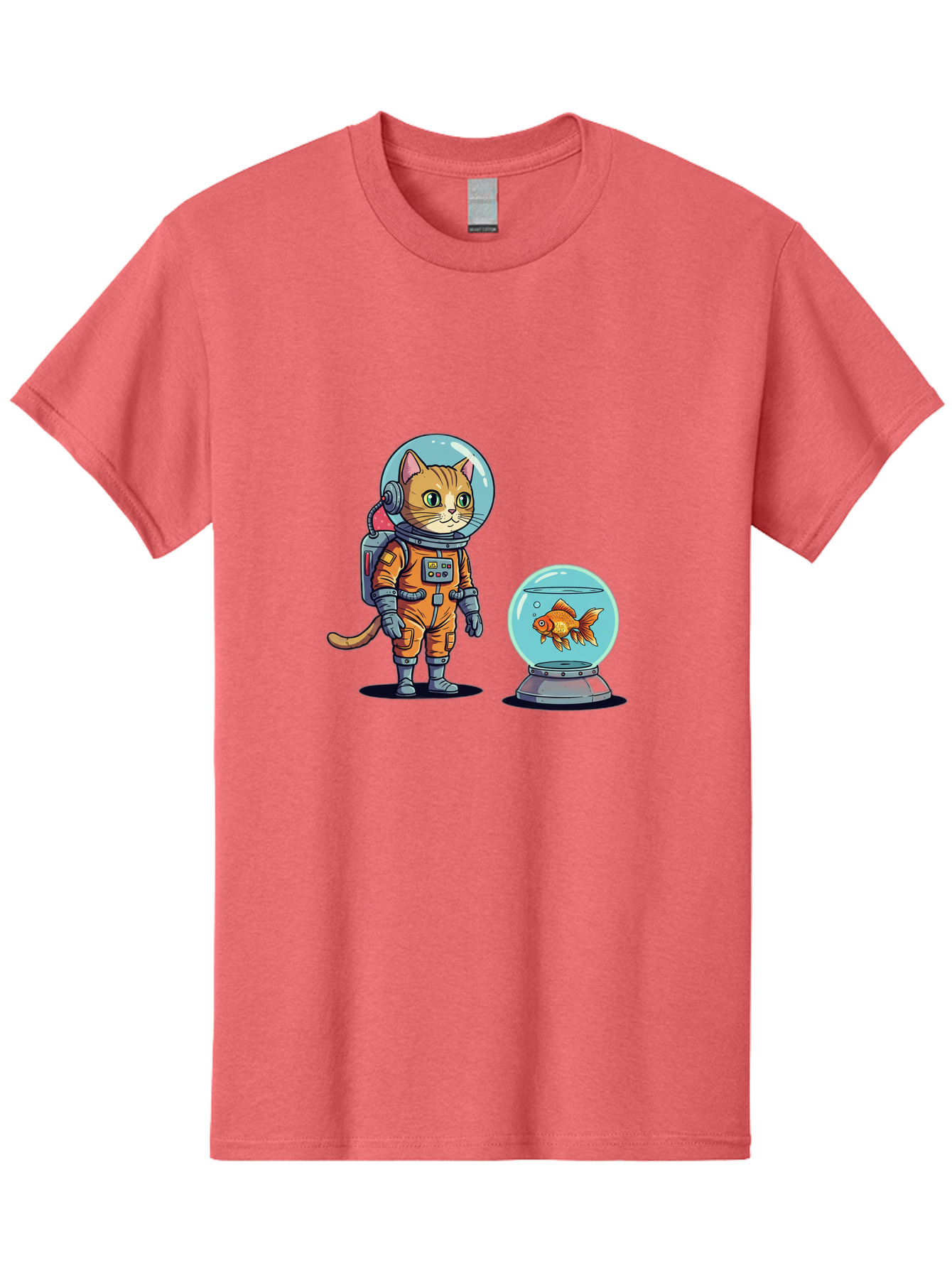 Astronaut-Cat-With-Goldfish Men'S Graphic Tee, 100% Cotton, Comfortable Casual Summer Wear, Machine Washable, Vintage Camera, Old Camera, Antique Camera, Black Camera, Classic Photography, Photography Equipment, Nostalgic Device, Film Camera, Baj966 25