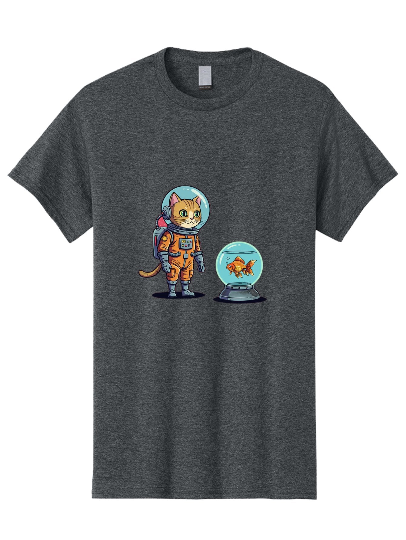 Astronaut-Cat-With-Goldfish Men'S Graphic Tee, 100% Cotton, Comfortable Casual Summer Wear, Machine Washable, Vintage Camera, Old Camera, Antique Camera, Black Camera, Classic Photography, Photography Equipment, Nostalgic Device, Film Camera, Baj966 13