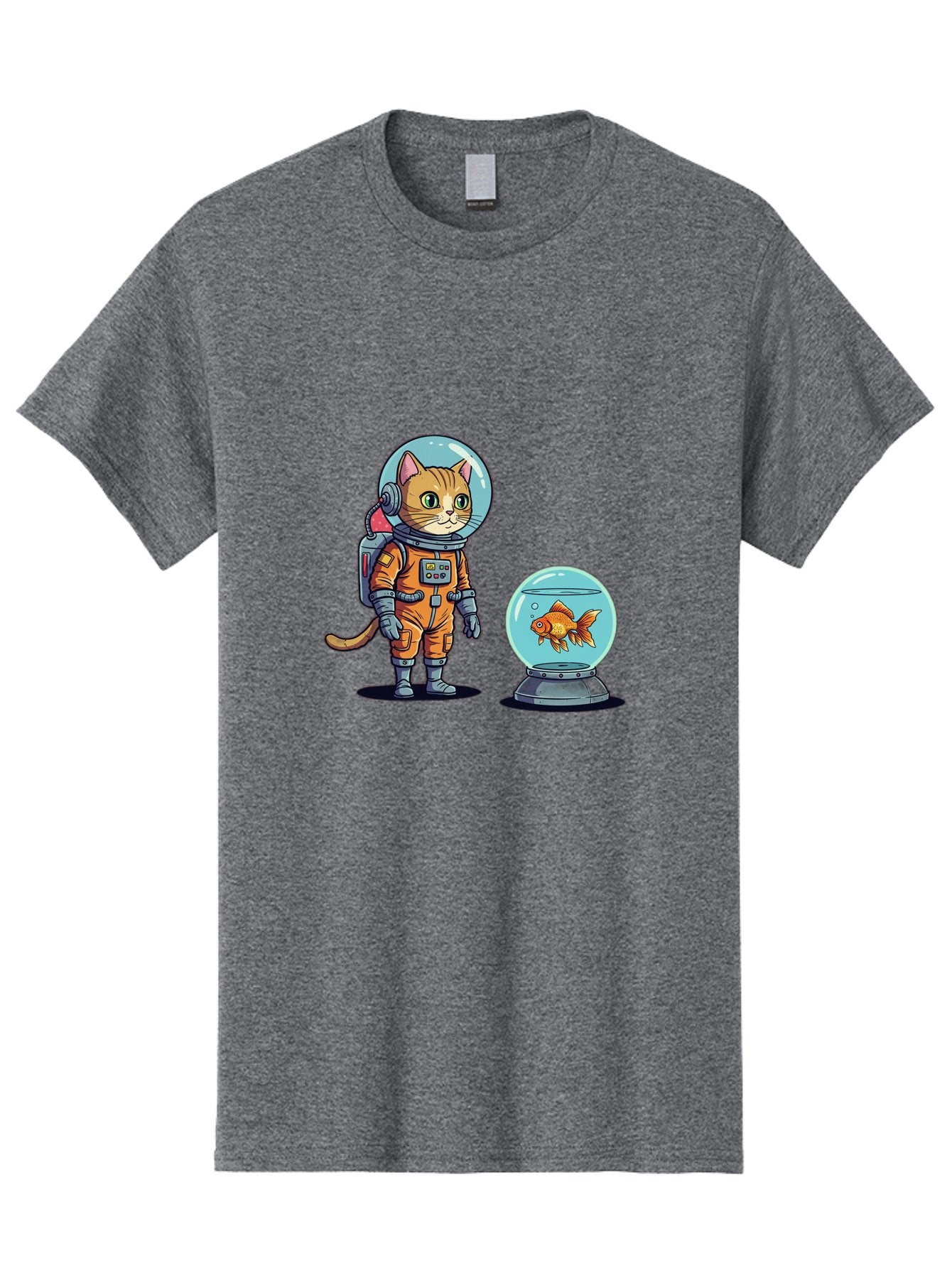 Astronaut-Cat-With-Goldfish Men'S Graphic Tee, 100% Cotton, Comfortable Casual Summer Wear, Machine Washable, Vintage Camera, Old Camera, Antique Camera, Black Camera, Classic Photography, Photography Equipment, Nostalgic Device, Film Camera, Baj966