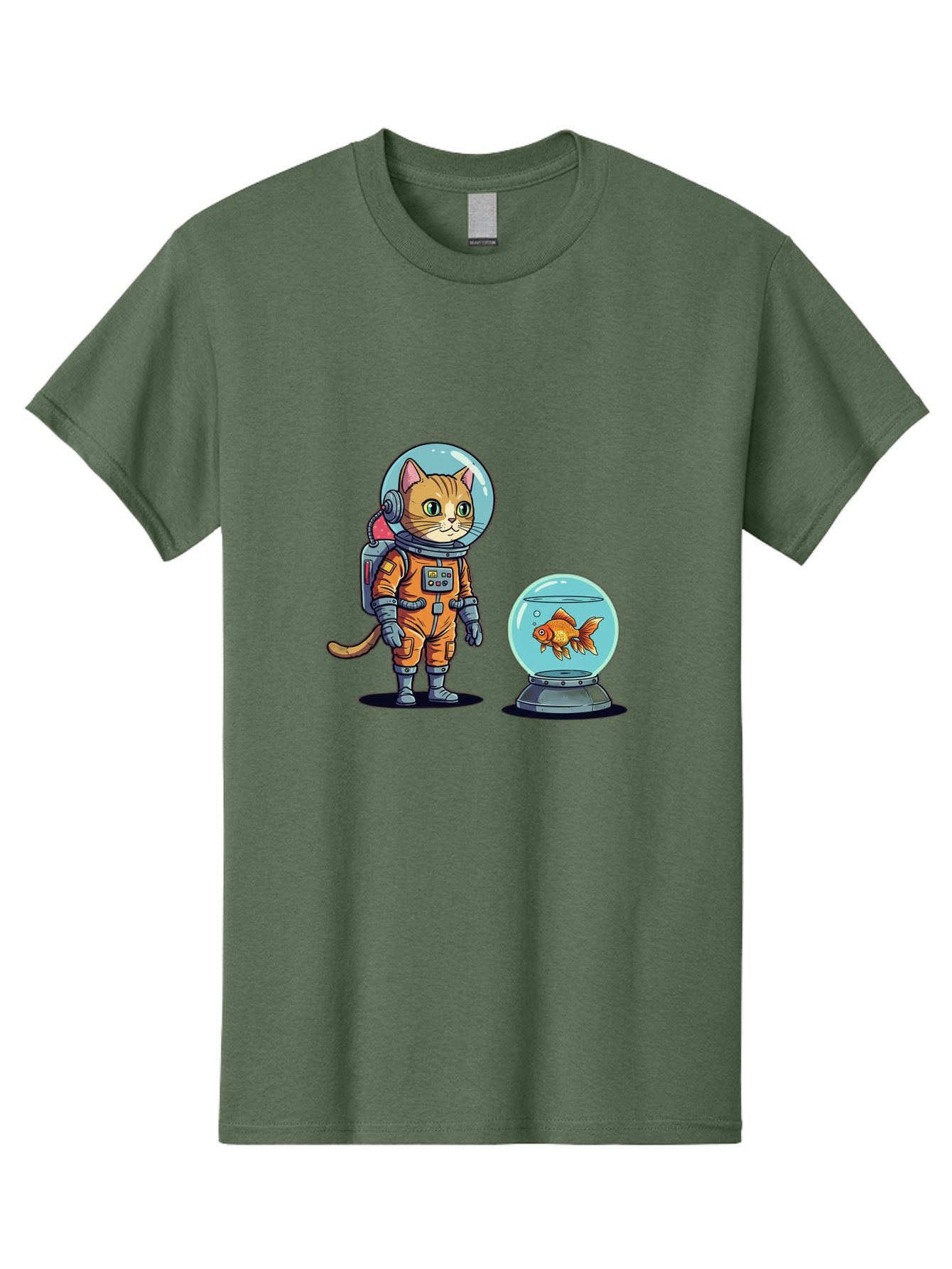 Astronaut-Cat-With-Goldfish Men'S Graphic Tee, 100% Cotton, Comfortable Casual Summer Wear, Machine Washable, Vintage Camera, Old Camera, Antique Camera, Black Camera, Classic Photography, Photography Equipment, Nostalgic Device, Film Camera, Baj966 5