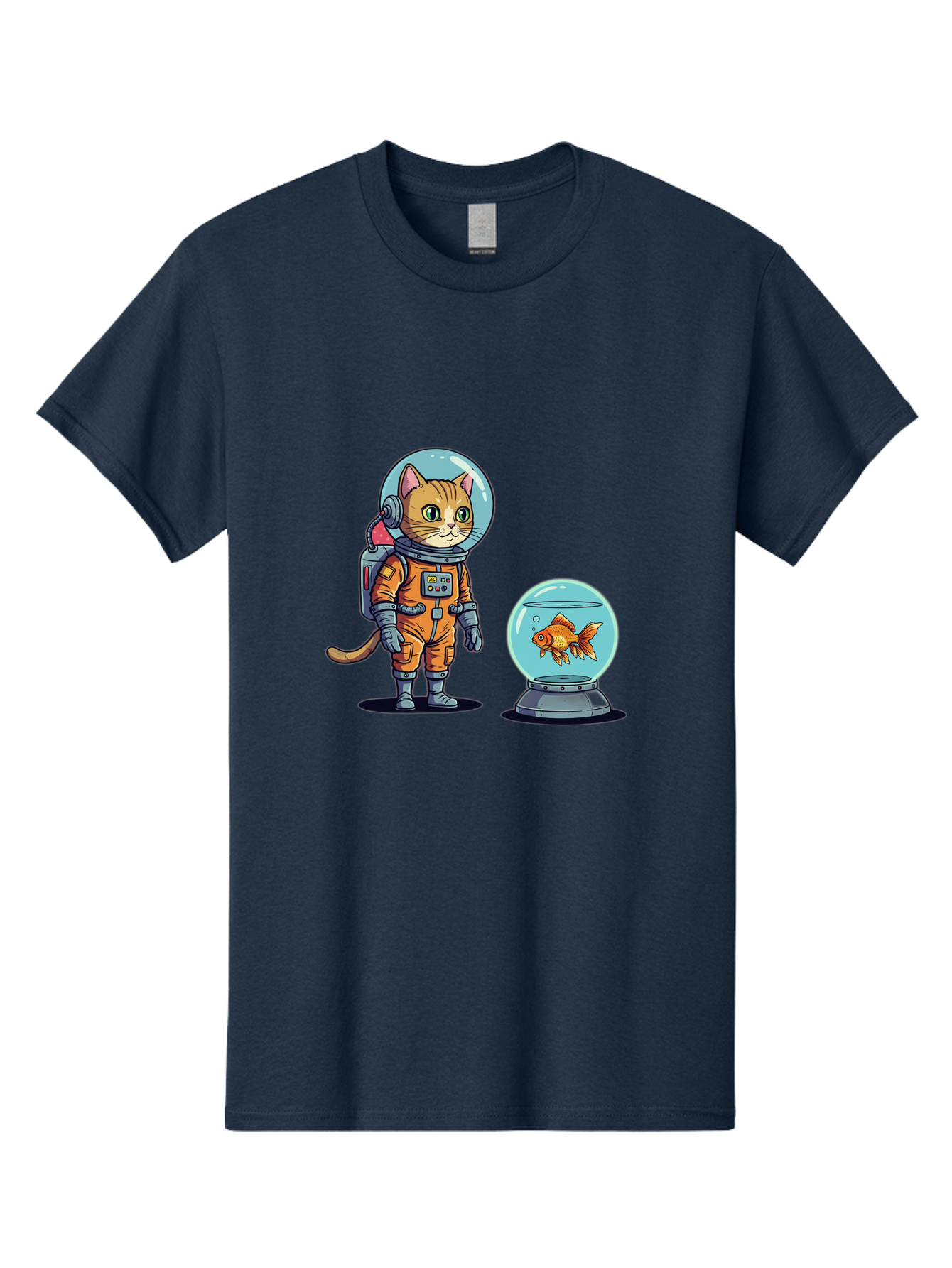 Astronaut-Cat-With-Goldfish Men'S Graphic Tee, 100% Cotton, Comfortable Casual Summer Wear, Machine Washable, Vintage Camera, Old Camera, Antique Camera, Black Camera, Classic Photography, Photography Equipment, Nostalgic Device, Film Camera, Baj966 19