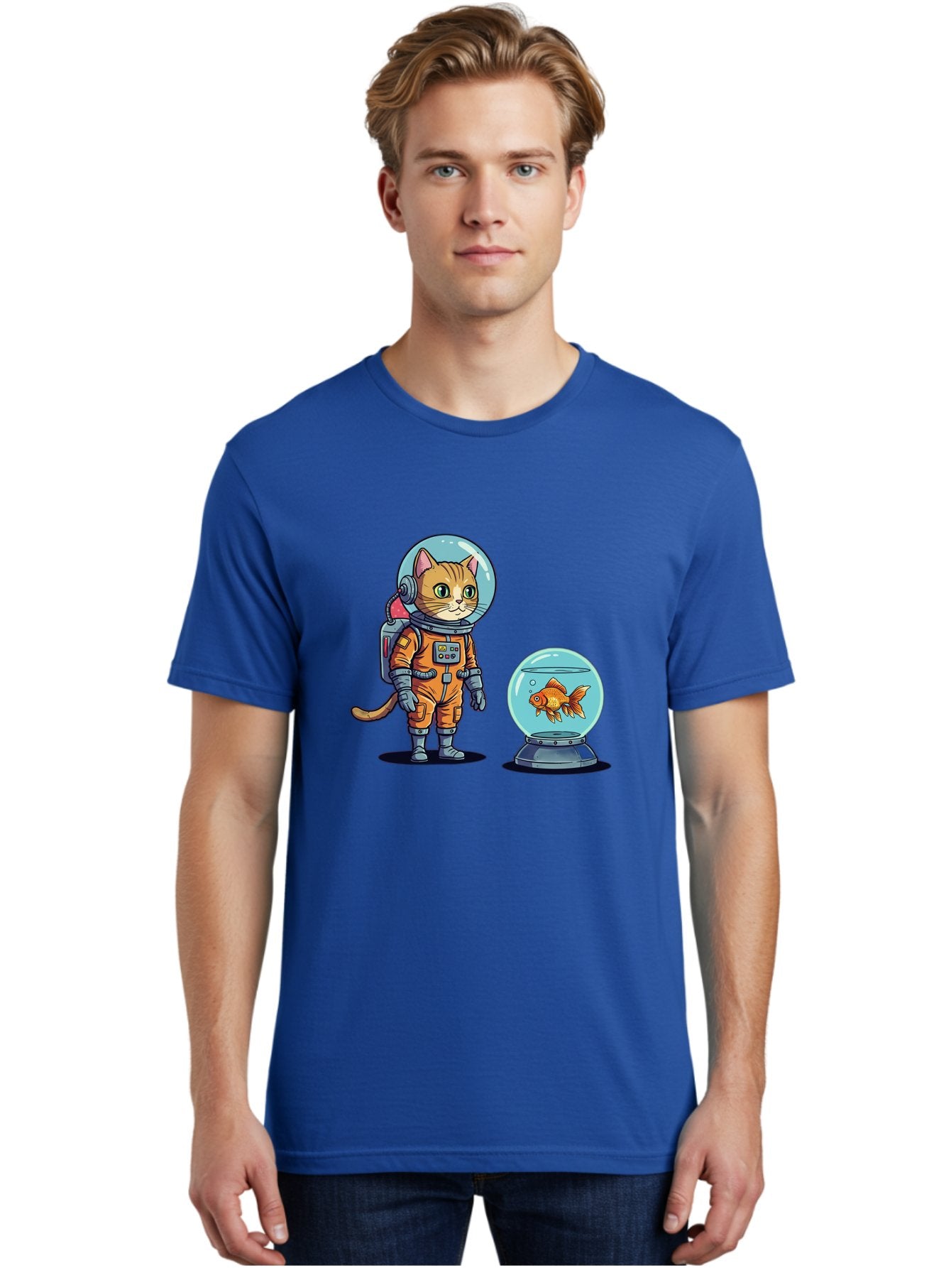 Astronaut-Cat-With-Goldfish Men'S Graphic Tee, 100% Cotton, Comfortable Casual Summer Wear, Machine Washable, Vintage Camera, Old Camera, Antique Camera, Black Camera, Classic Photography, Photography Equipment, Nostalgic Device, Film Camera, Baj966 27