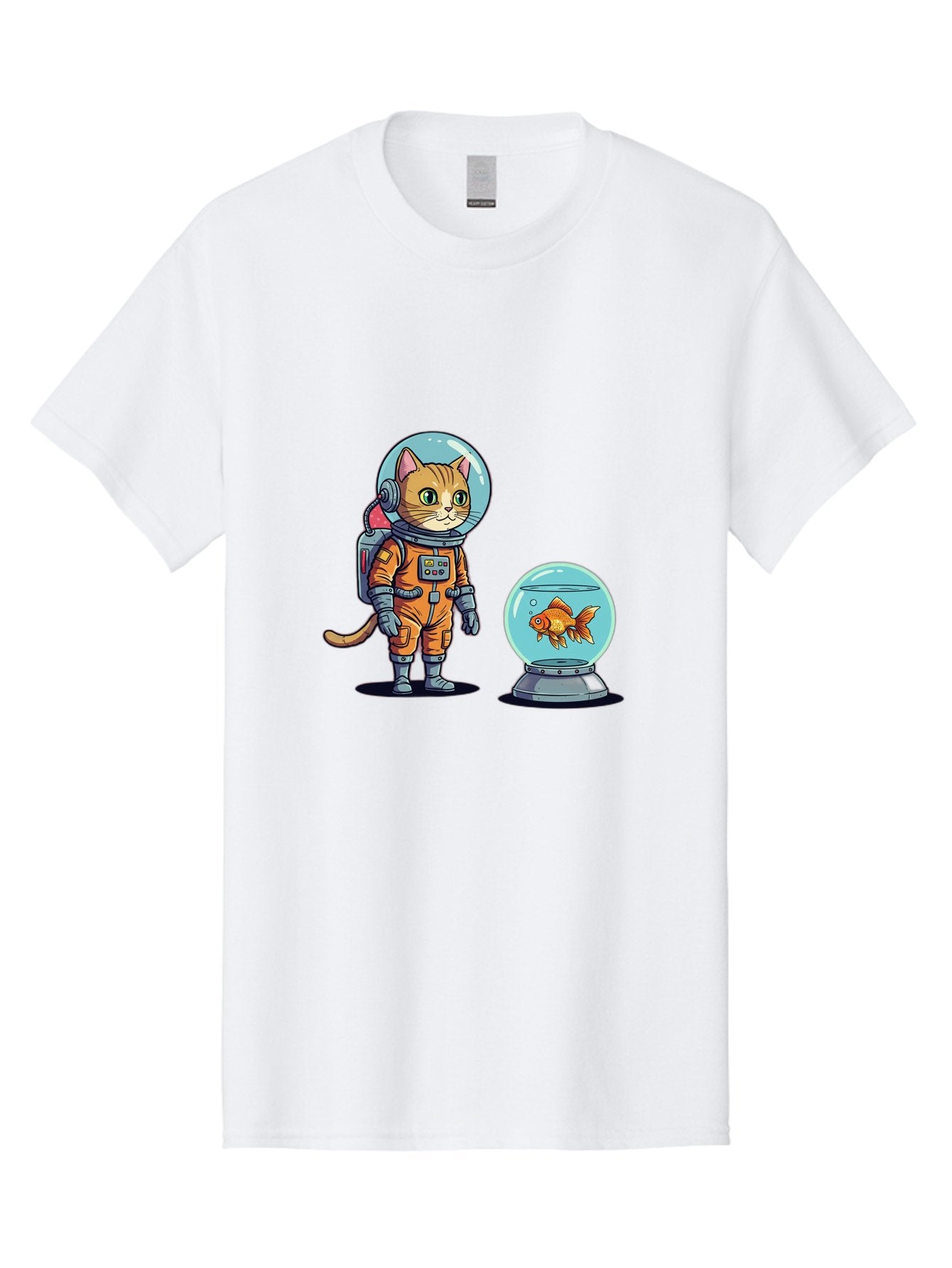 Astronaut-Cat-With-Goldfish Men'S Graphic Tee, 100% Cotton, Comfortable Casual Summer Wear, Machine Washable, Vintage Camera, Old Camera, Antique Camera, Black Camera, Classic Photography, Photography Equipment, Nostalgic Device, Film Camera, Baj966 9