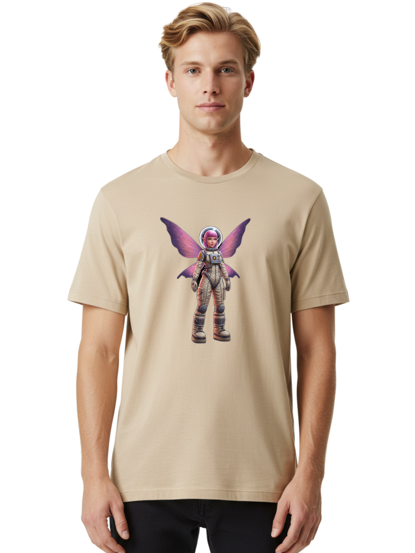 Astronaut-Fairy Men'S Graphic Tee, 100% Cotton, Comfortable Casual Summer Wear, Machine Washable, Vintage Camera, Old Camera, Antique Camera, Black Camera, Classic Photography, Photography Equipment, Nostalgic Device, Film Camera, Camera Art Baj968 22
