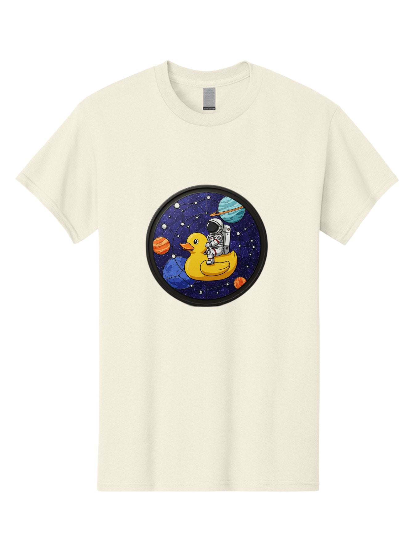 Astronaut-On-Duck-1 Men'S Graphic Tee, 100% Cotton, Comfortable Casual Summer Wear, Machine Washable, Vintage Camera, Old Camera, Antique Camera, Black Camera, Classic Photography, Photography Equipment, Nostalgic Device, Film Camera, Baj970 8