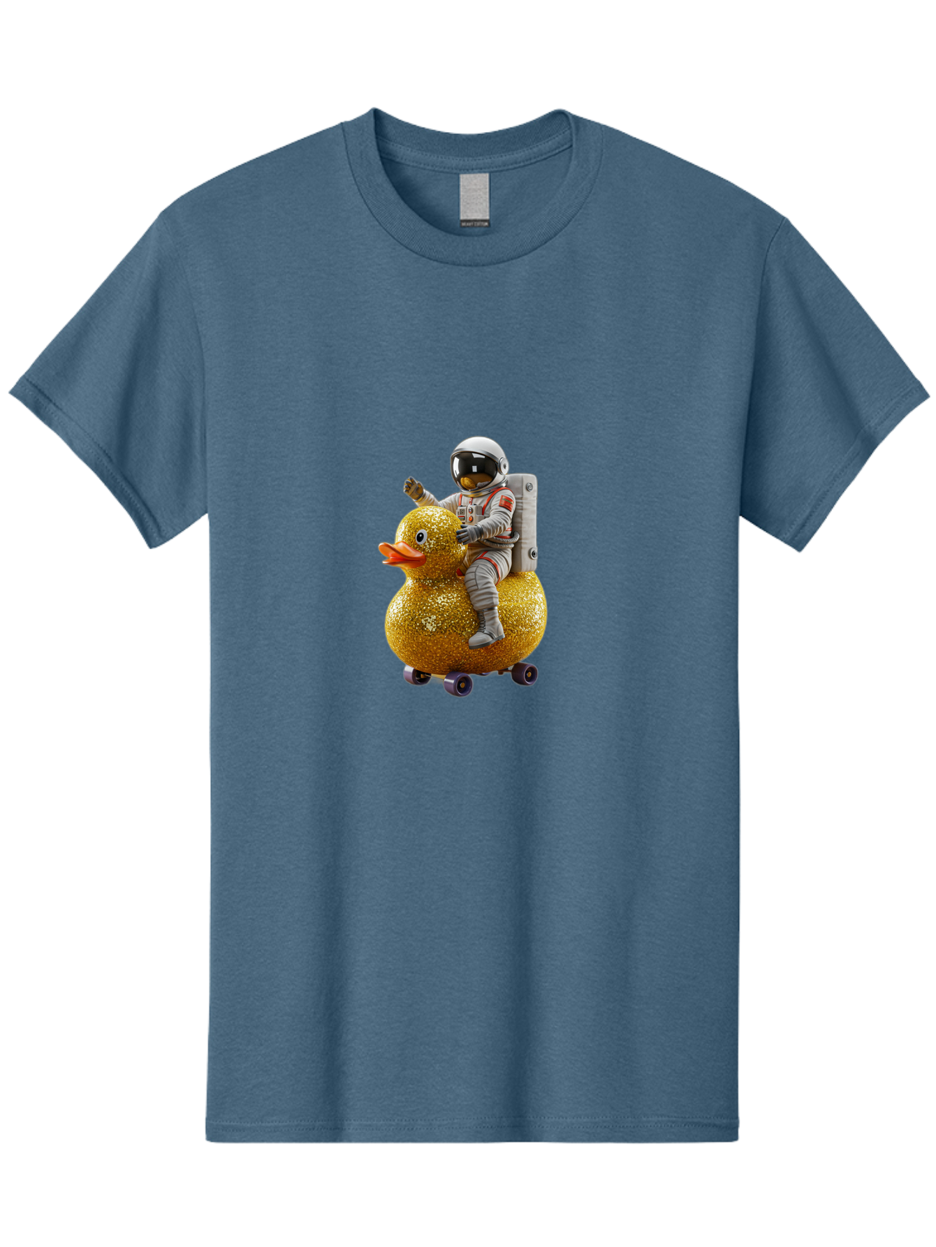 Astronaut-On-Gold-Duck Men'S Graphic Tee, 100% Cotton, Comfortable Casual Summer Wear, Machine Washable, Vintage Camera, Old Camera, Antique Camera, Black Camera, Classic Photography, Photography Equipment, Nostalgic Device, Film Camera, Baj973 15