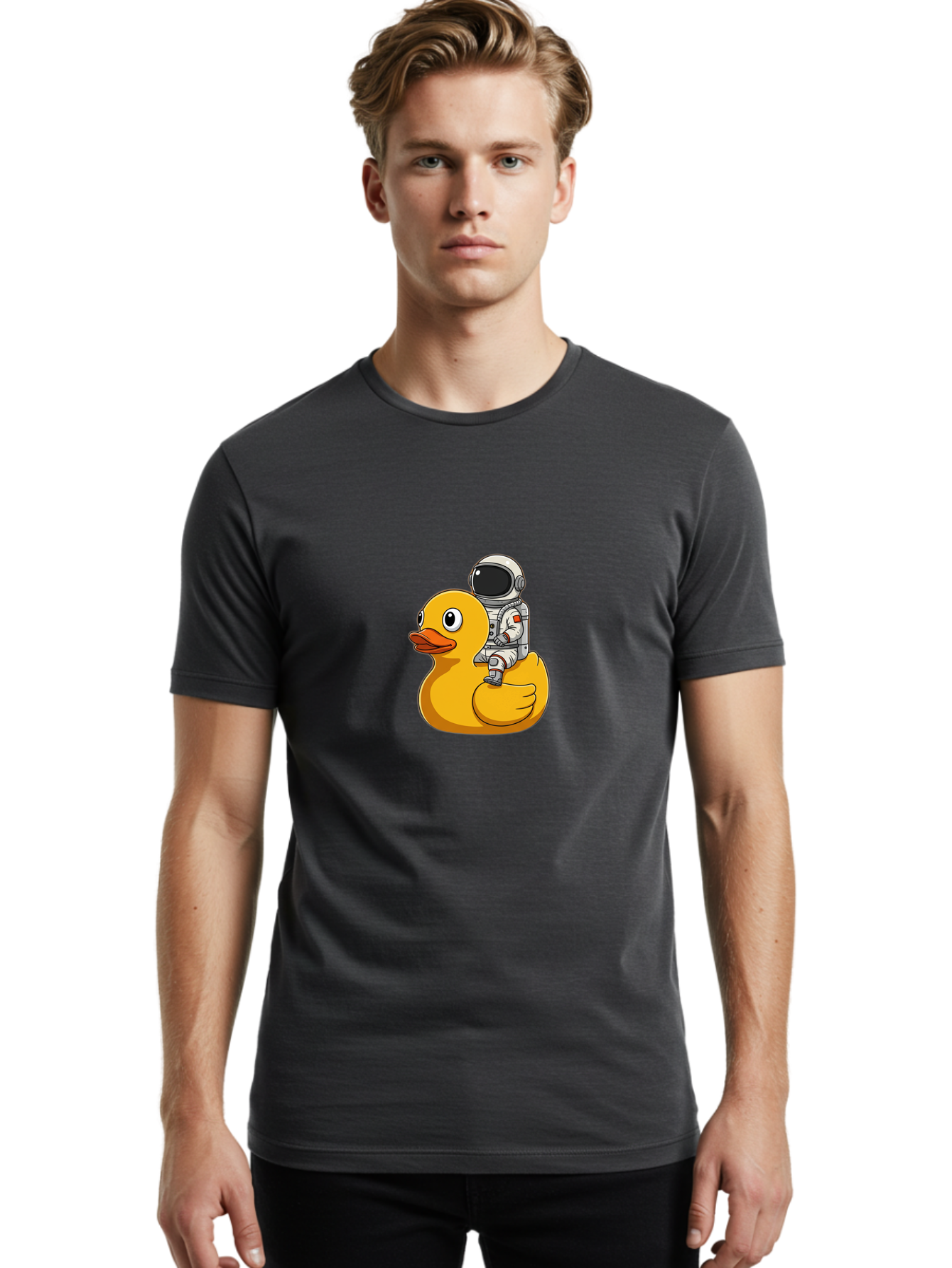 Astronaut-On-Rubber-Duck Men'S Graphic Tee, 100% Cotton, Comfortable Casual Summer Wear, Machine Washable, Vintage Camera, Old Camera, Antique Camera, Black Camera, Classic Photography, Photography Equipment, Nostalgic Device, Film Camera, Baj974 30