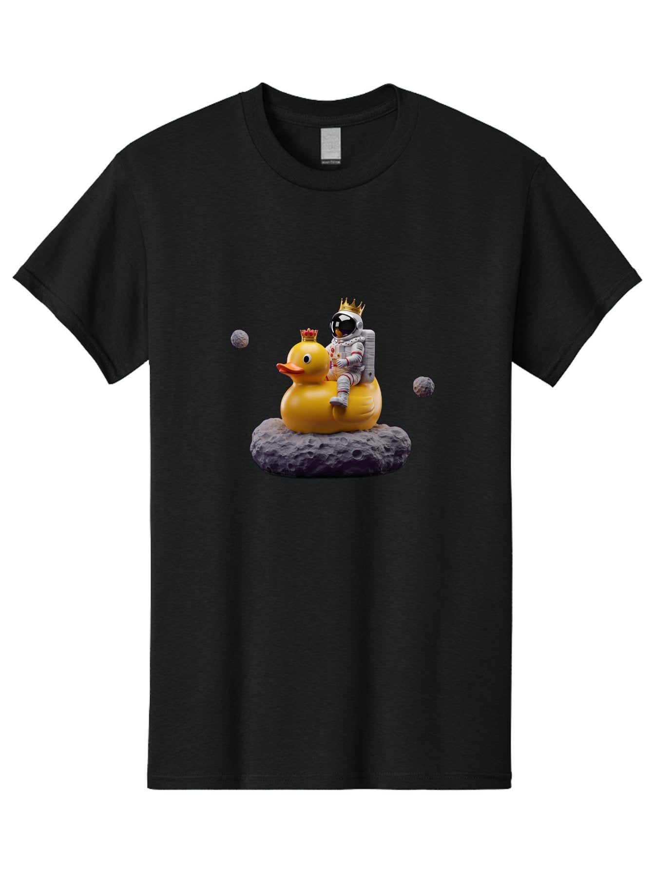 Astronaut-Riding-Duck-1 Men'S Graphic Tee, 100% Cotton, Comfortable Casual Summer Wear, Machine Washable, Vintage Camera, Old Camera, Antique Camera, Black Camera, Classic Photography, Photography Equipment, Nostalgic Device, Film Camera, Baj975