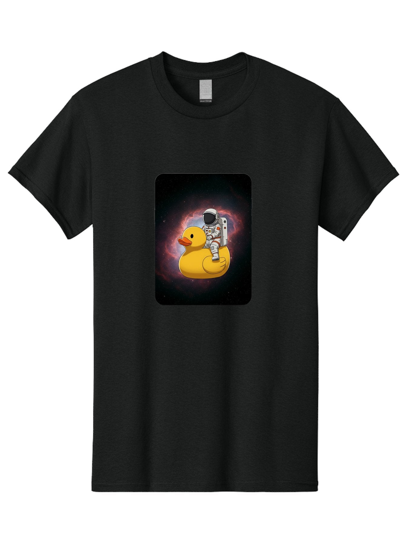 Astronaut-Riding-Rubber-Duck-1 Men'S Graphic Tee, 100% Cotton, Comfortable Casual Summer Wear, Machine Washable, Vintage Camera, Old Camera, Antique Camera, Black Camera, Classic Photography, Photography Equipment, Nostalgic Device, Baj977 10