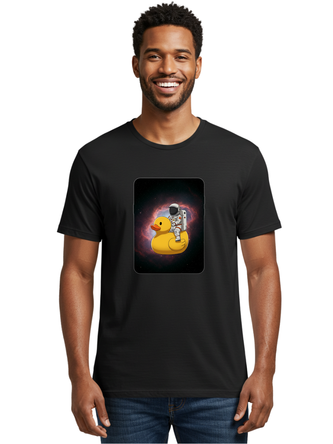 Astronaut-Riding-Rubber-Duck-1 Men'S Graphic Tee, 100% Cotton, Comfortable Casual Summer Wear, Machine Washable, Vintage Camera, Old Camera, Antique Camera, Black Camera, Classic Photography, Photography Equipment, Nostalgic Device, Baj977 28