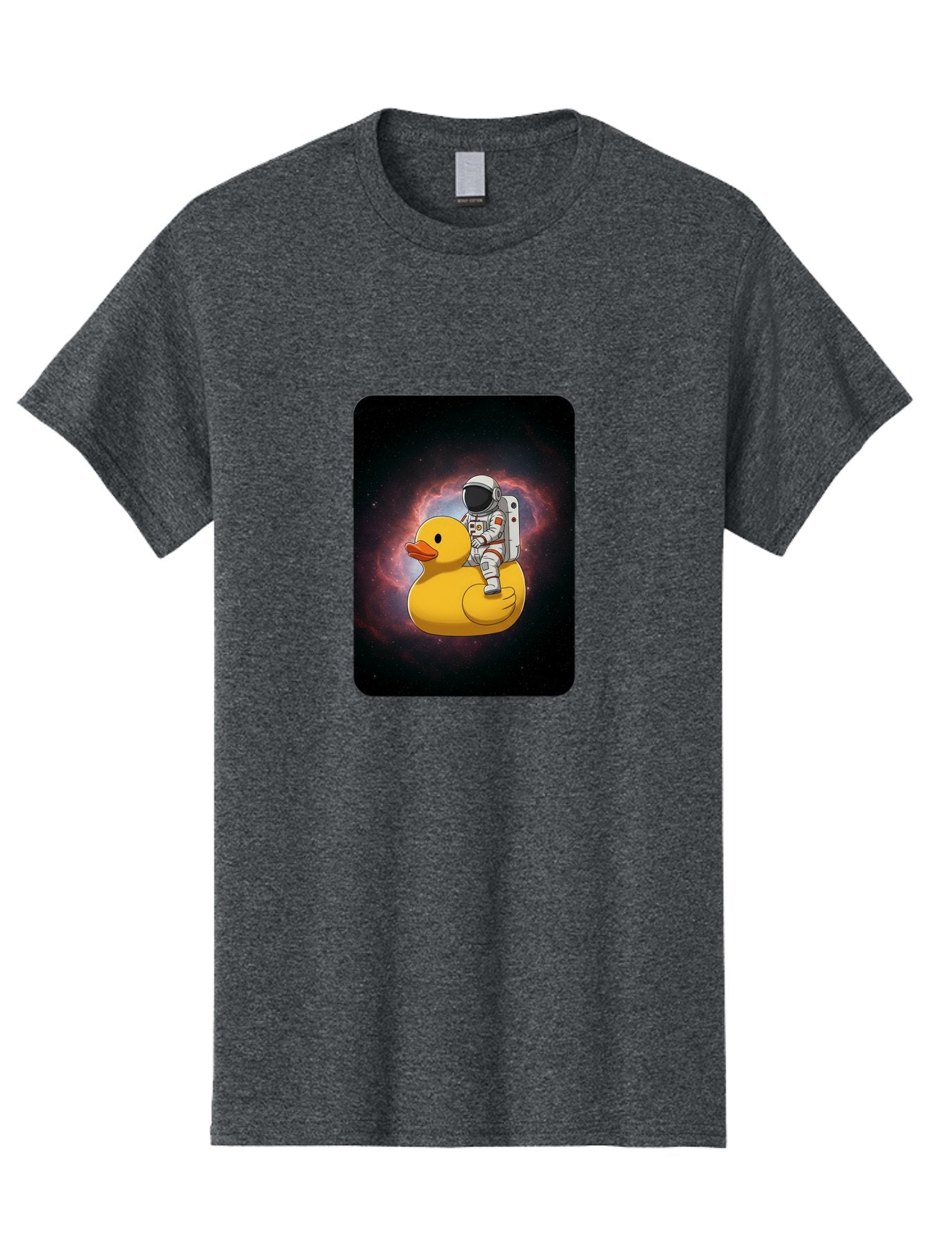Astronaut-Riding-Rubber-Duck-1 Men'S Graphic Tee, 100% Cotton, Comfortable Casual Summer Wear, Machine Washable, Vintage Camera, Old Camera, Antique Camera, Black Camera, Classic Photography, Photography Equipment, Nostalgic Device, Baj977