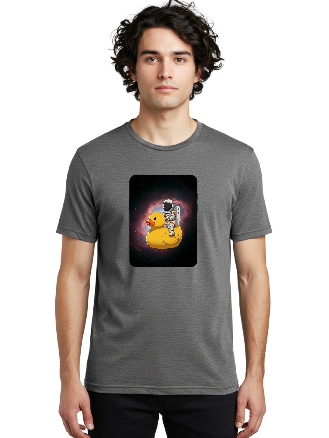 Astronaut-Riding-Rubber-Duck-1 Men'S Graphic Tee, 100% Cotton, Comfortable Casual Summer Wear, Machine Washable, Vintage Camera, Old Camera, Antique Camera, Black Camera, Classic Photography, Photography Equipment, Nostalgic Device, Baj977 24