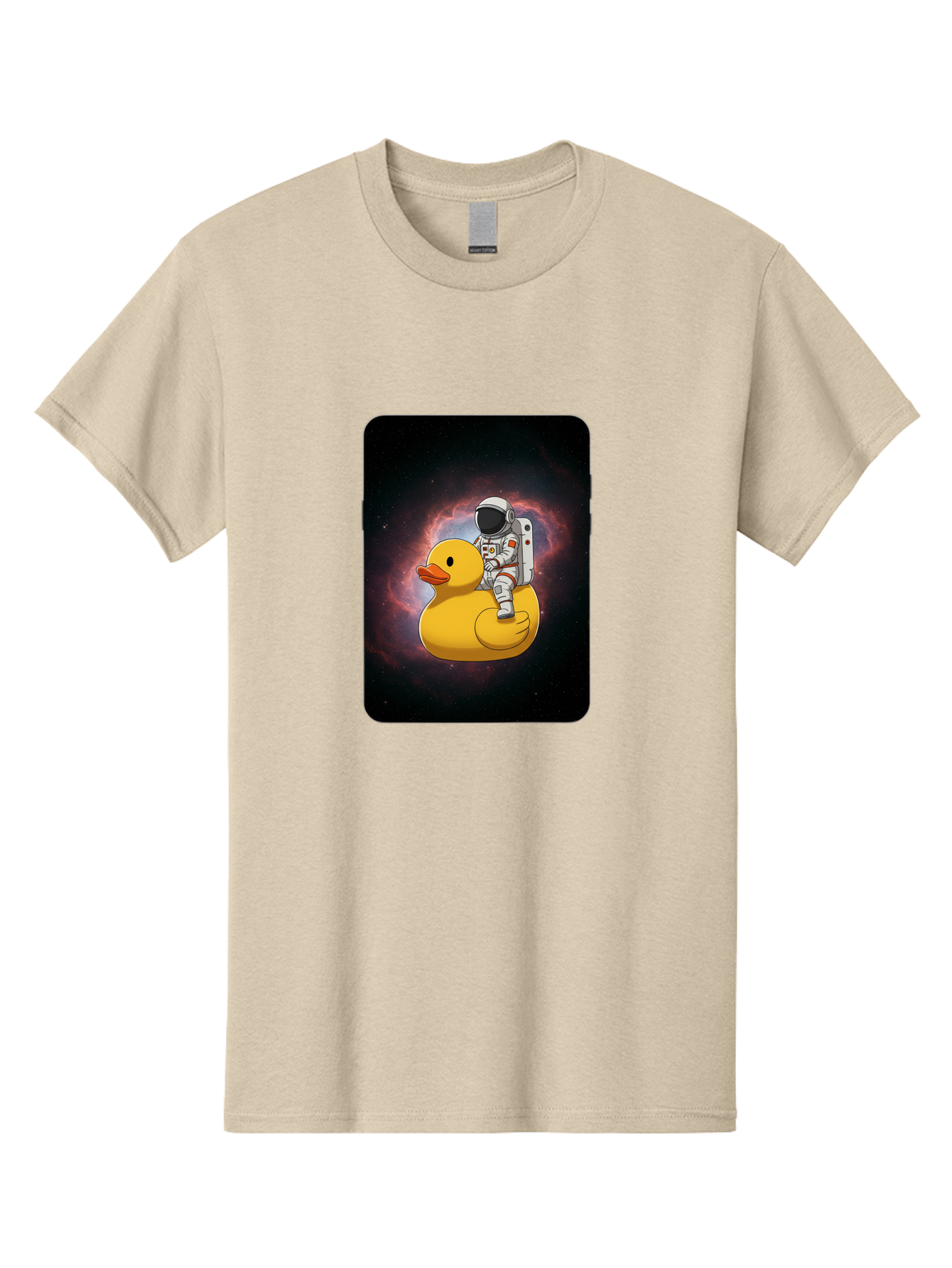 Astronaut-Riding-Rubber-Duck-1 Men'S Graphic Tee, 100% Cotton, Comfortable Casual Summer Wear, Machine Washable, Vintage Camera, Old Camera, Antique Camera, Black Camera, Classic Photography, Photography Equipment, Nostalgic Device, Baj977 3