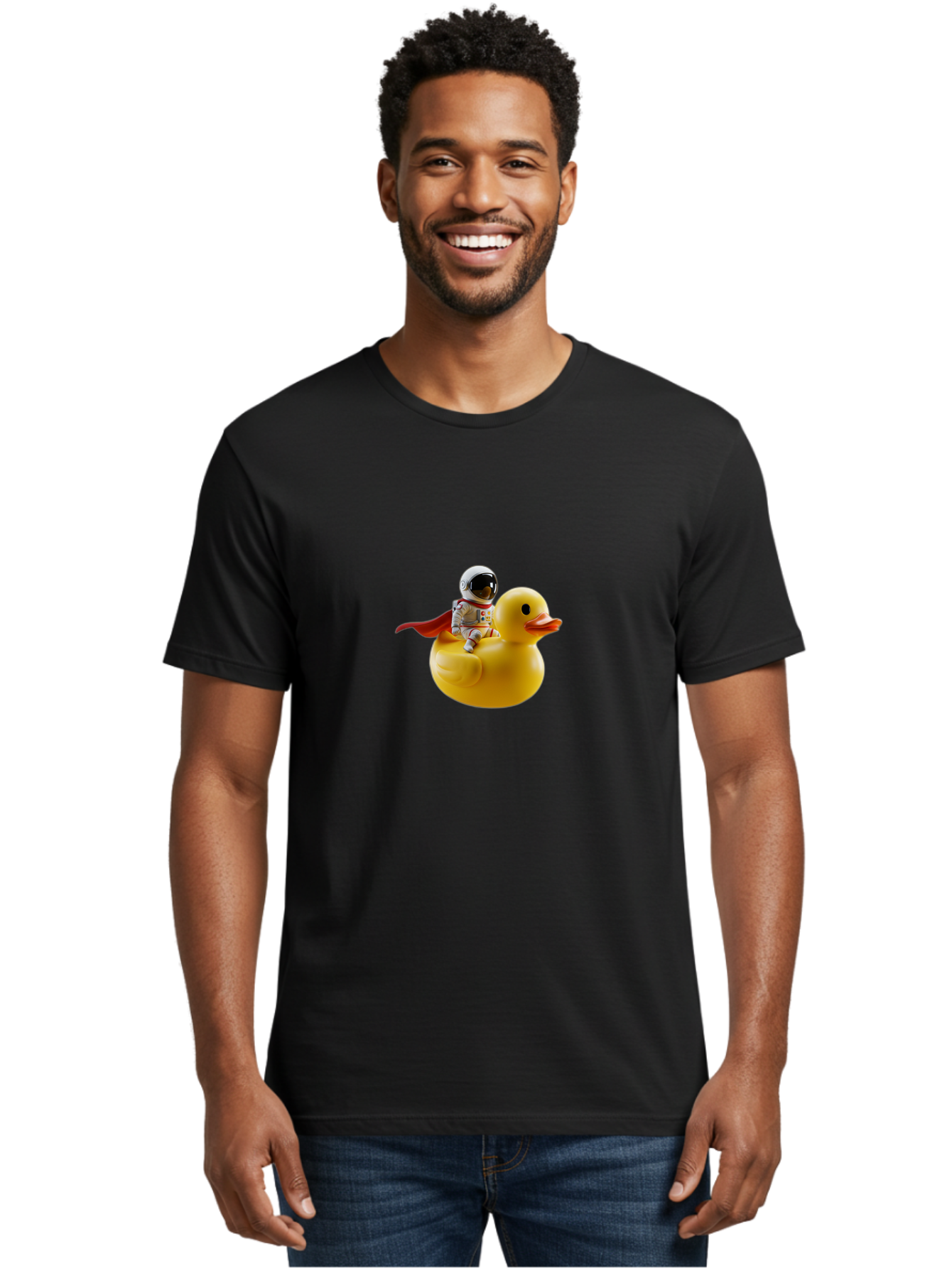 Astronaut-Riding-Rubber-Duck-3 Men'S Graphic Tee, 100% Cotton, Comfortable Casual Summer Wear, Machine Washable, Vintage Camera, Old Camera, Antique Camera, Black Camera, Classic Photography, Photography Equipment, Nostalgic Device, Baj979 18