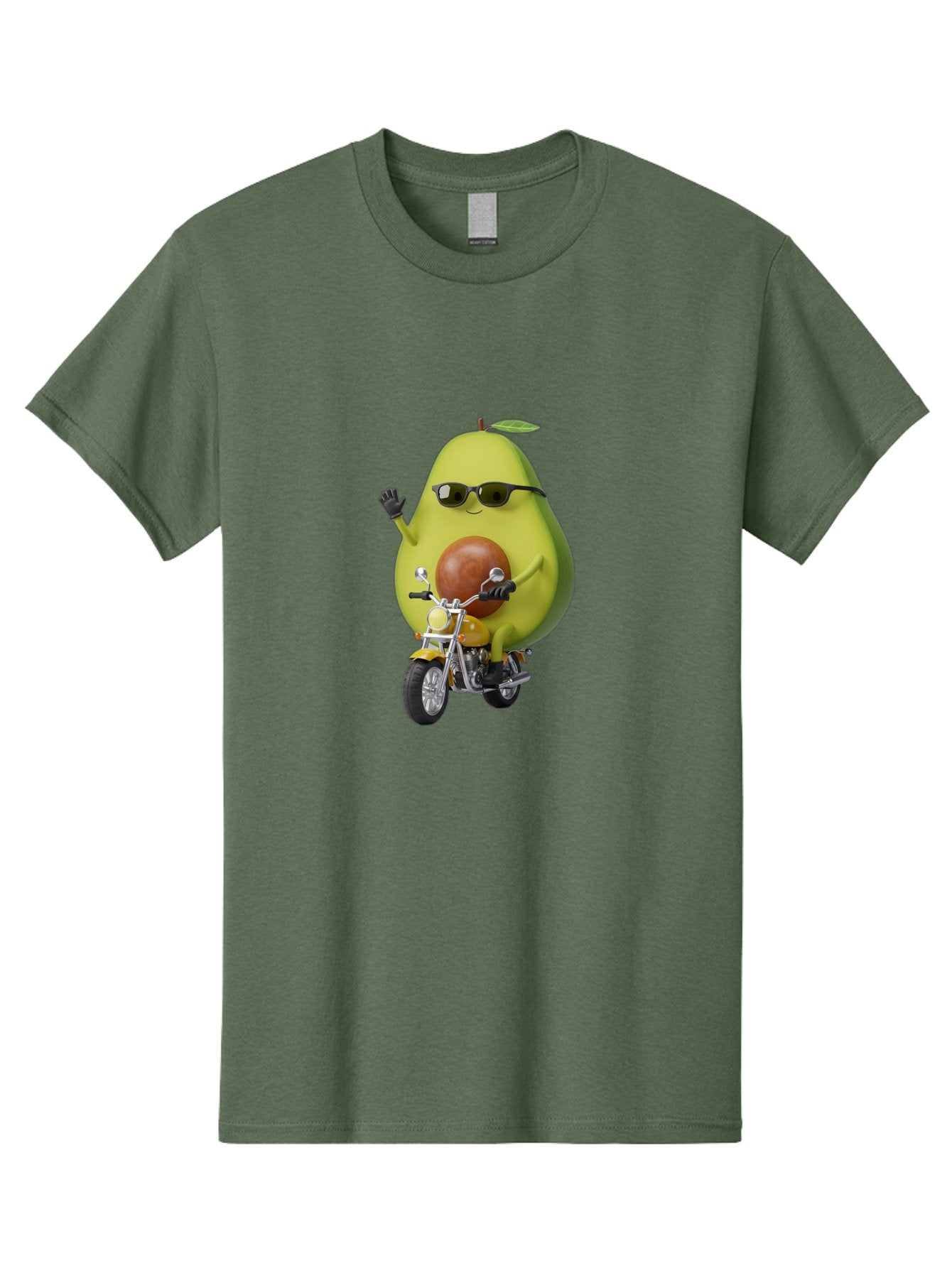 Avocado-Rider-1 Men'S Graphic Tee, 100% Cotton, Comfortable Casual Summer Wear, Machine Washable, Vintage Camera, Old Camera, Antique Camera, Black Camera, Classic Photography, Photography Equipment, Nostalgic Device, Film Camera, Camera Art Baj982 8