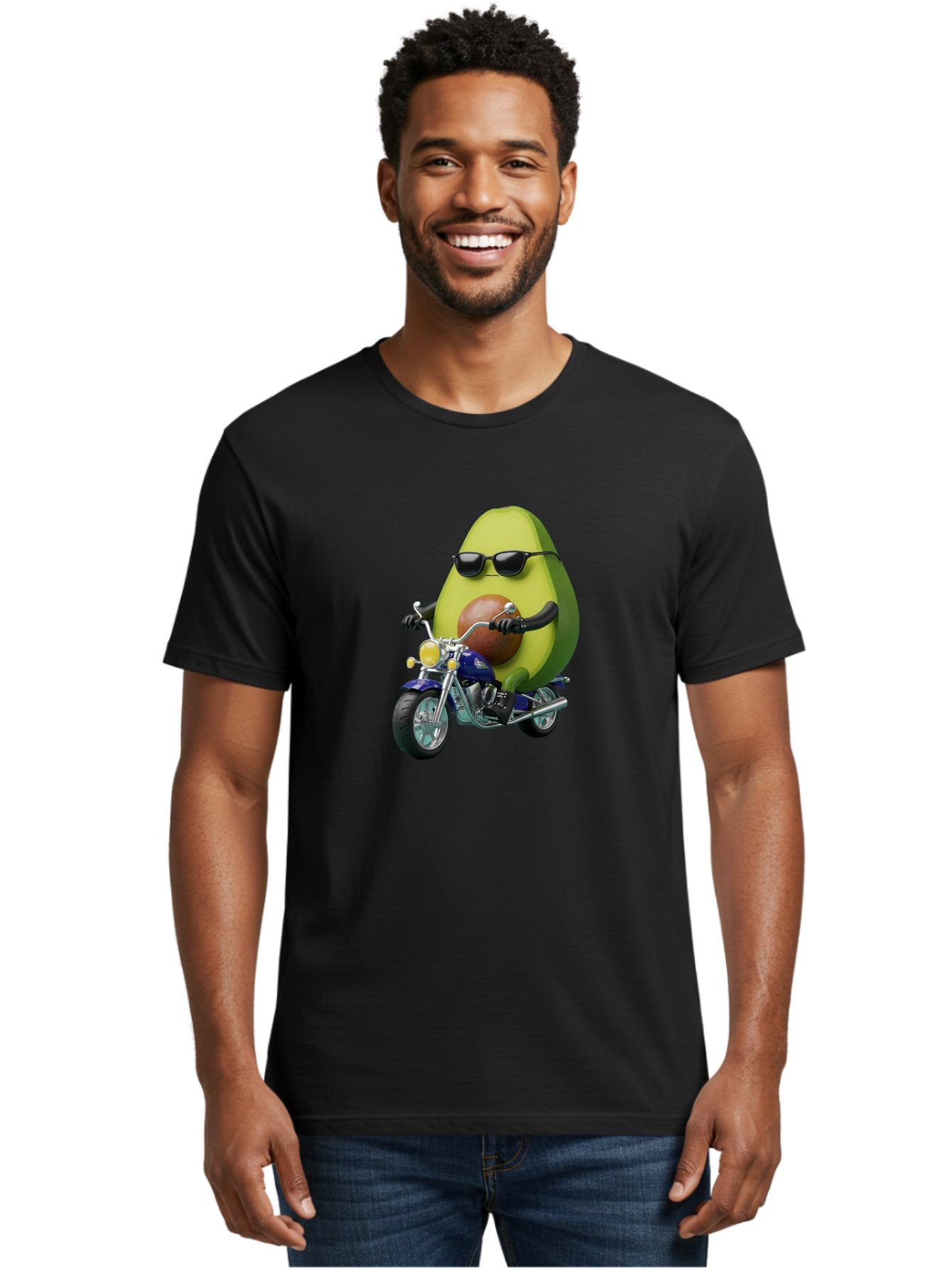 Avocado-Riding-Motorcycle Men'S Graphic Tee, 100% Cotton, Comfortable Casual Summer Wear, Machine Washable, Vintage Camera, Old Camera, Antique Camera, Black Camera, Classic Photography, Photography Equipment, Nostalgic Device, Film Camera, Baj984 30