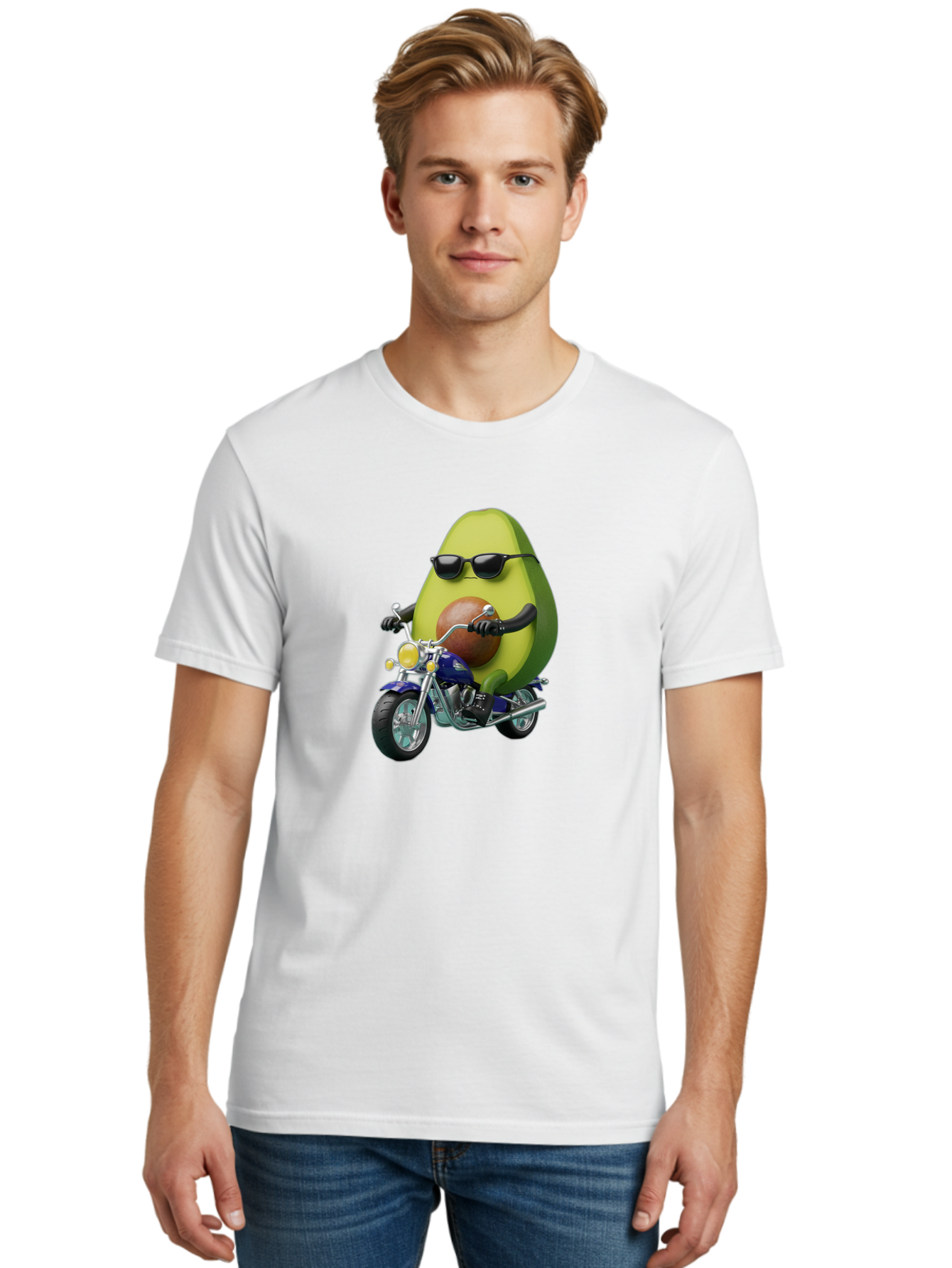 Avocado-Riding-Motorcycle Men'S Graphic Tee, 100% Cotton, Comfortable Casual Summer Wear, Machine Washable, Vintage Camera, Old Camera, Antique Camera, Black Camera, Classic Photography, Photography Equipment, Nostalgic Device, Film Camera, Baj984 26