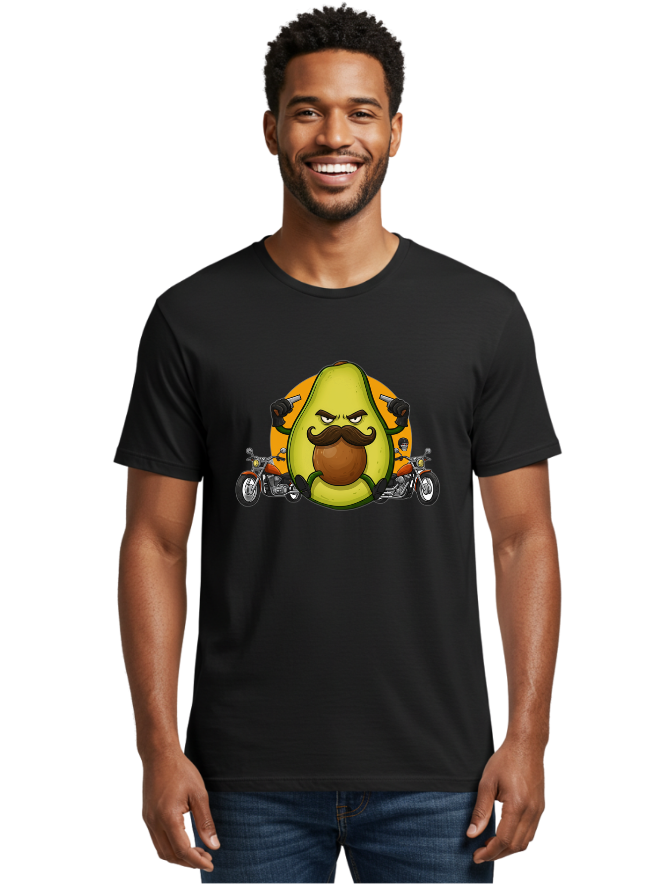 Avocado-With-Mustache Men'S Graphic Tee, 100% Cotton, Comfortable Casual Summer Wear, Machine Washable, Vintage Camera, Old Camera, Antique Camera, Black Camera, Classic Photography, Photography Equipment, Nostalgic Device, Film Camera, Baj985 10