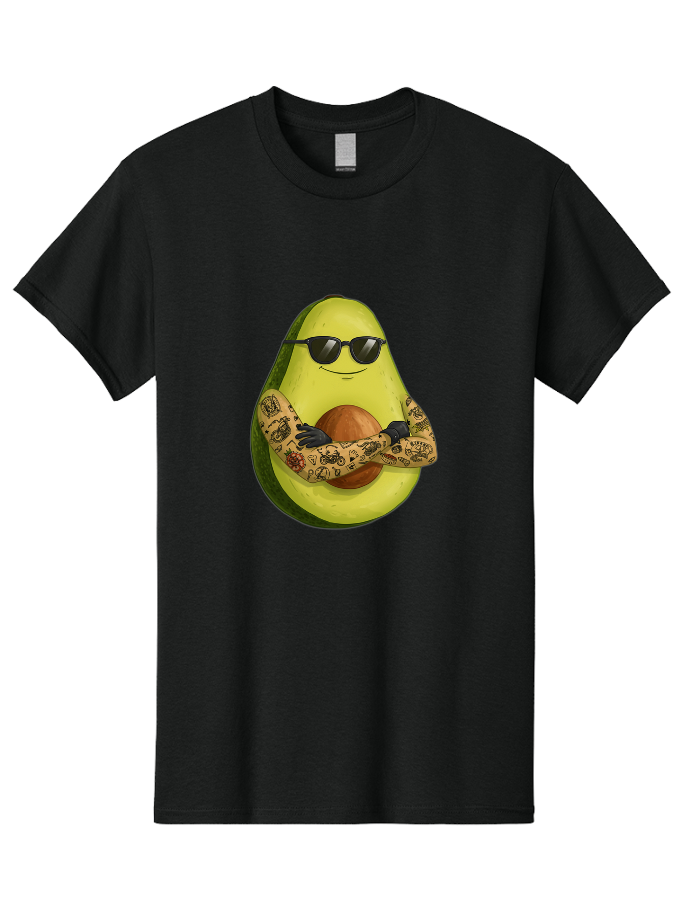 Avocado Men'S Graphic Tee, 100% Cotton, Comfortable Casual Summer Wear, Machine Washable, Vintage Camera, Old Camera, Antique Camera, Black Camera, Classic Photography, Photography Equipment, Nostalgic Device, Film Camera, Camera Art Baj986